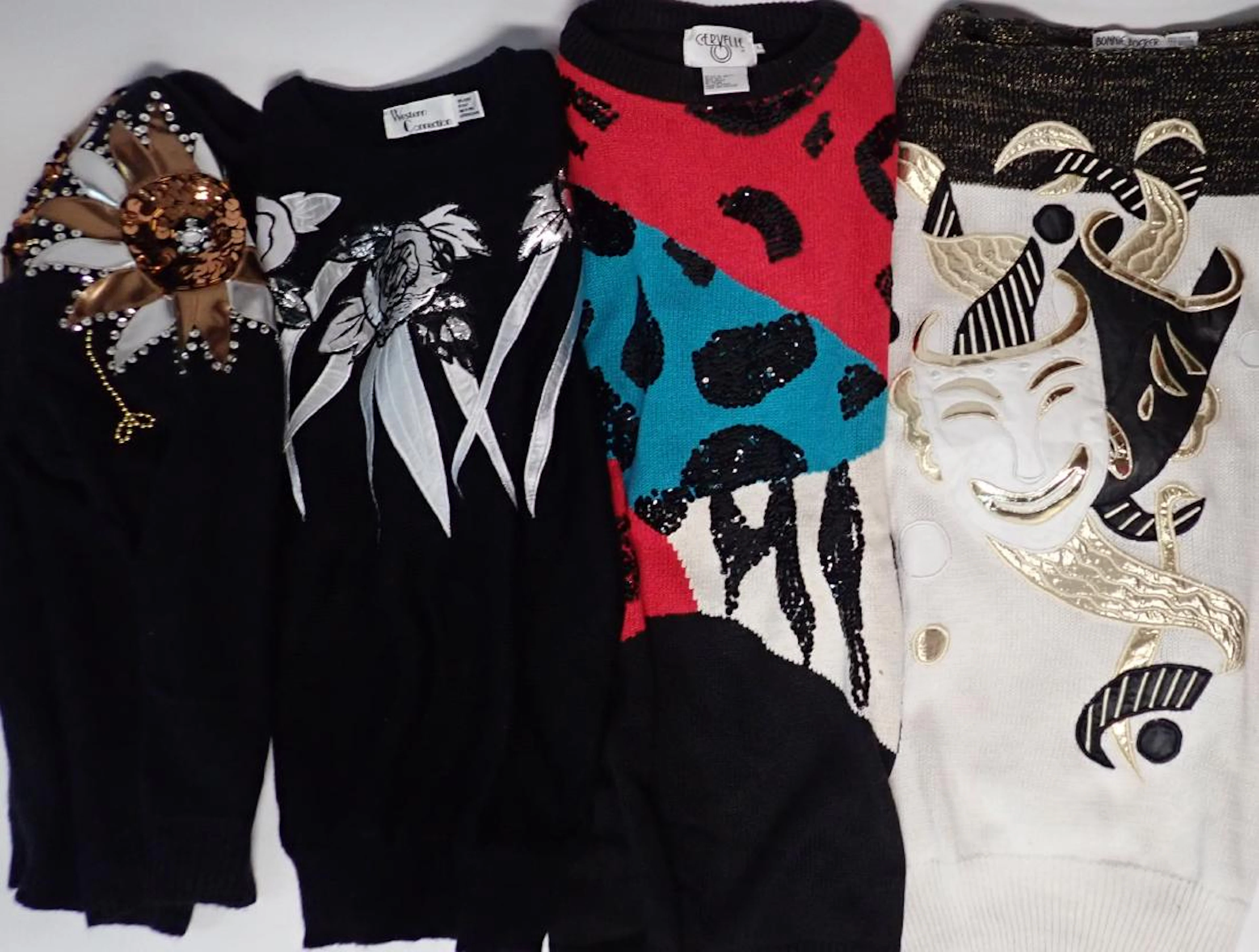 Vintage 80's Designer Sweater Collection