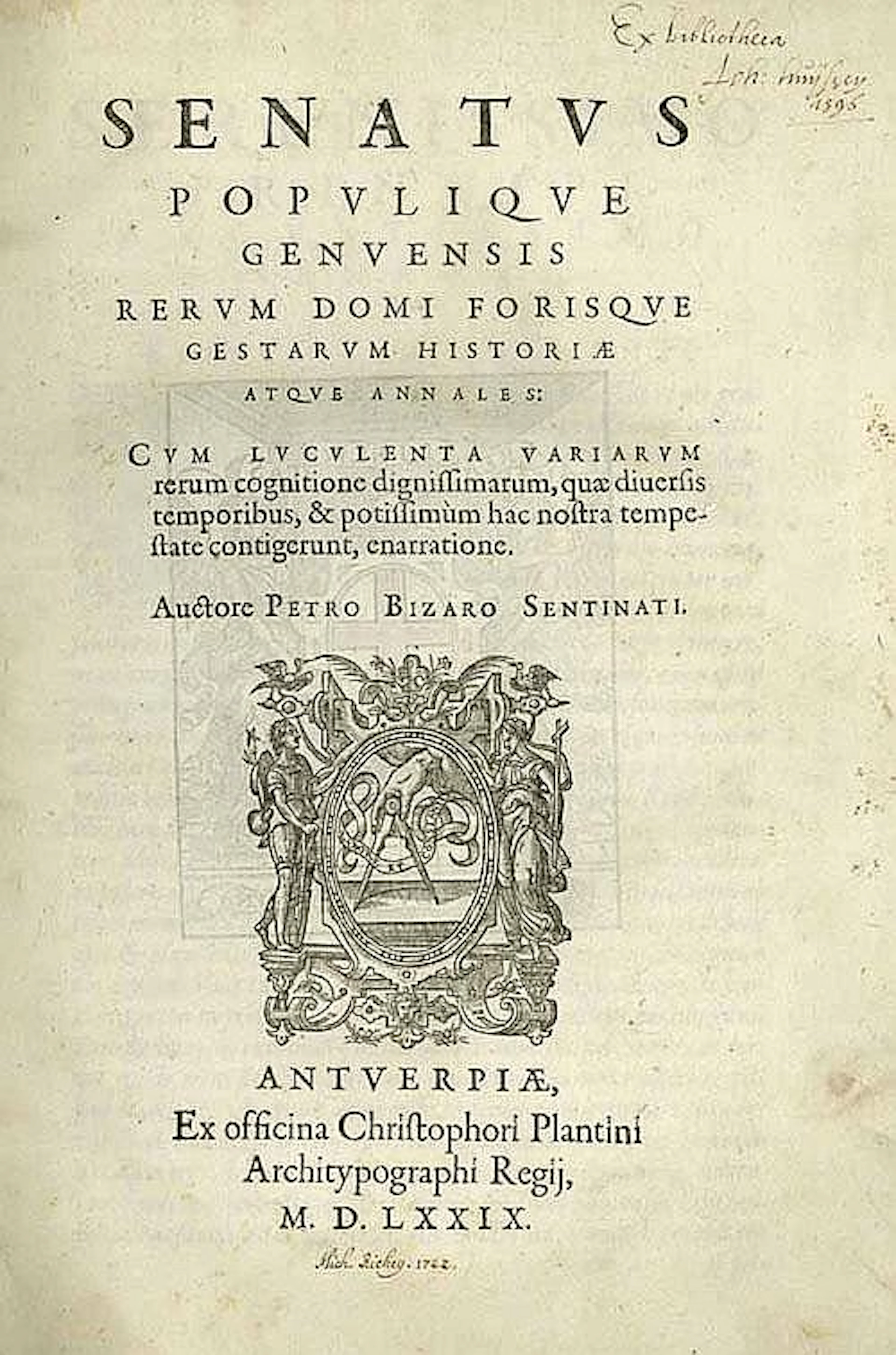 Bizarri,P.: Senatus populique Genuensis rerum domi