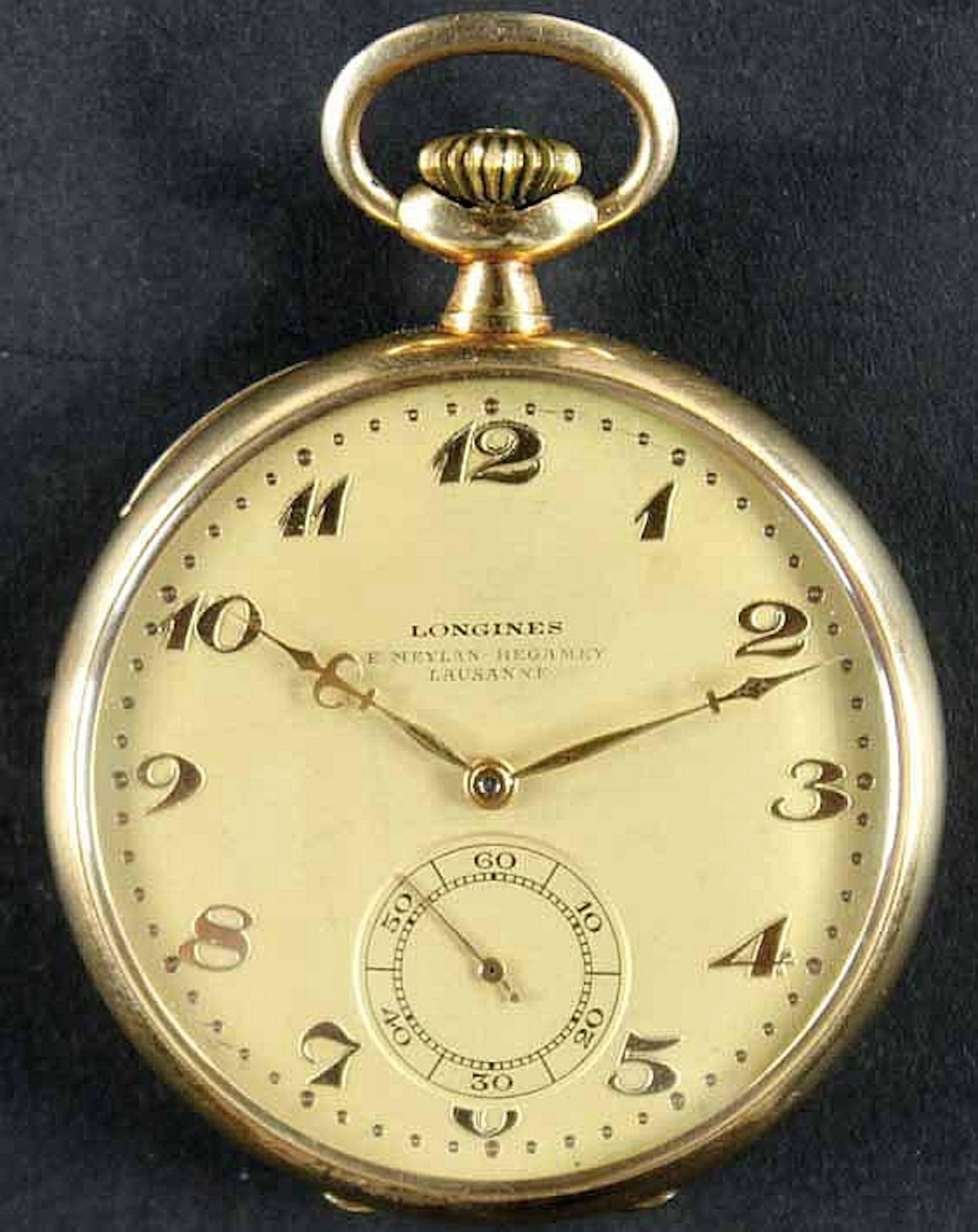 Books - Longines, Taschenuhr.