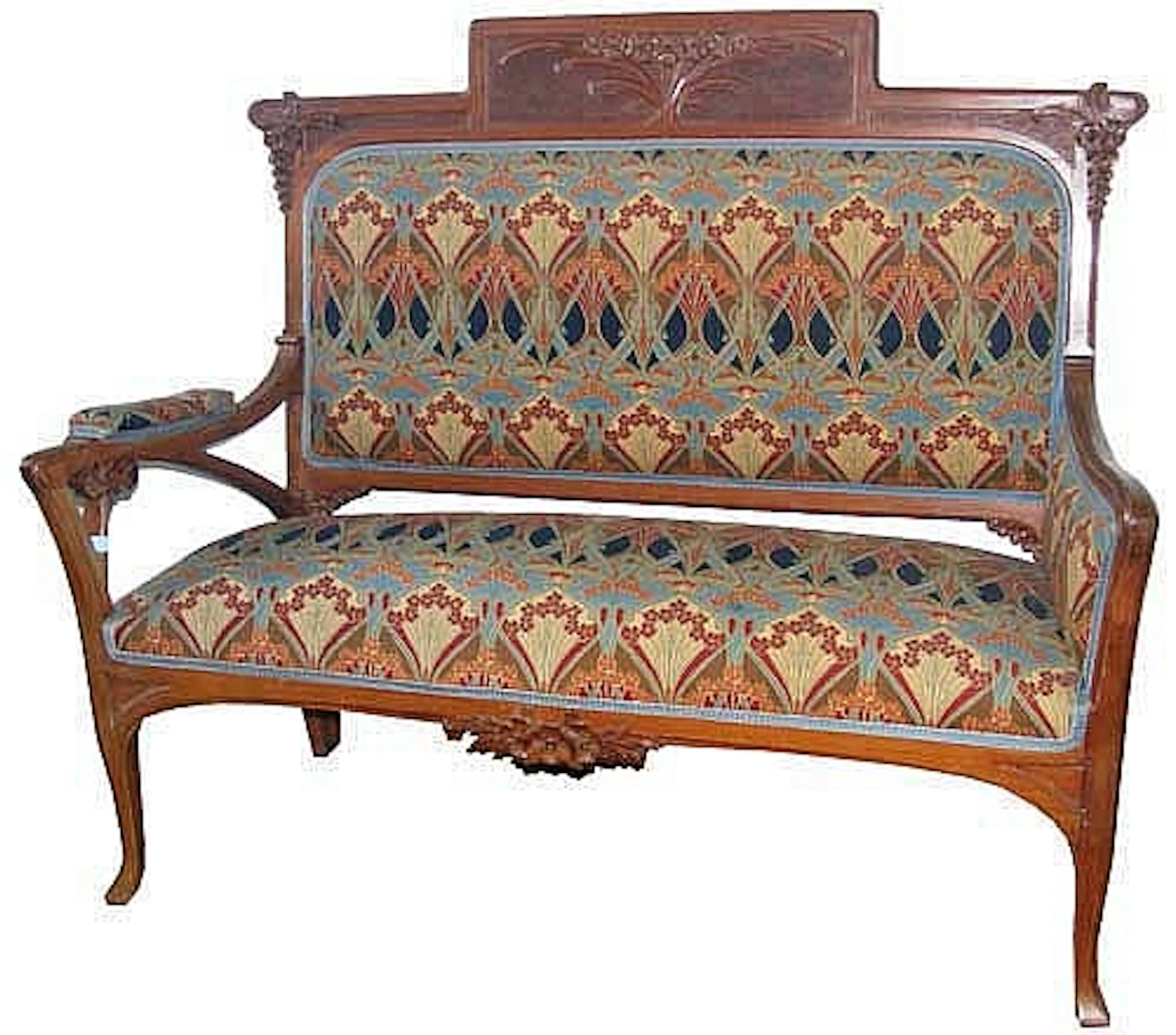 Sofa Jugendstil, Frankreich.