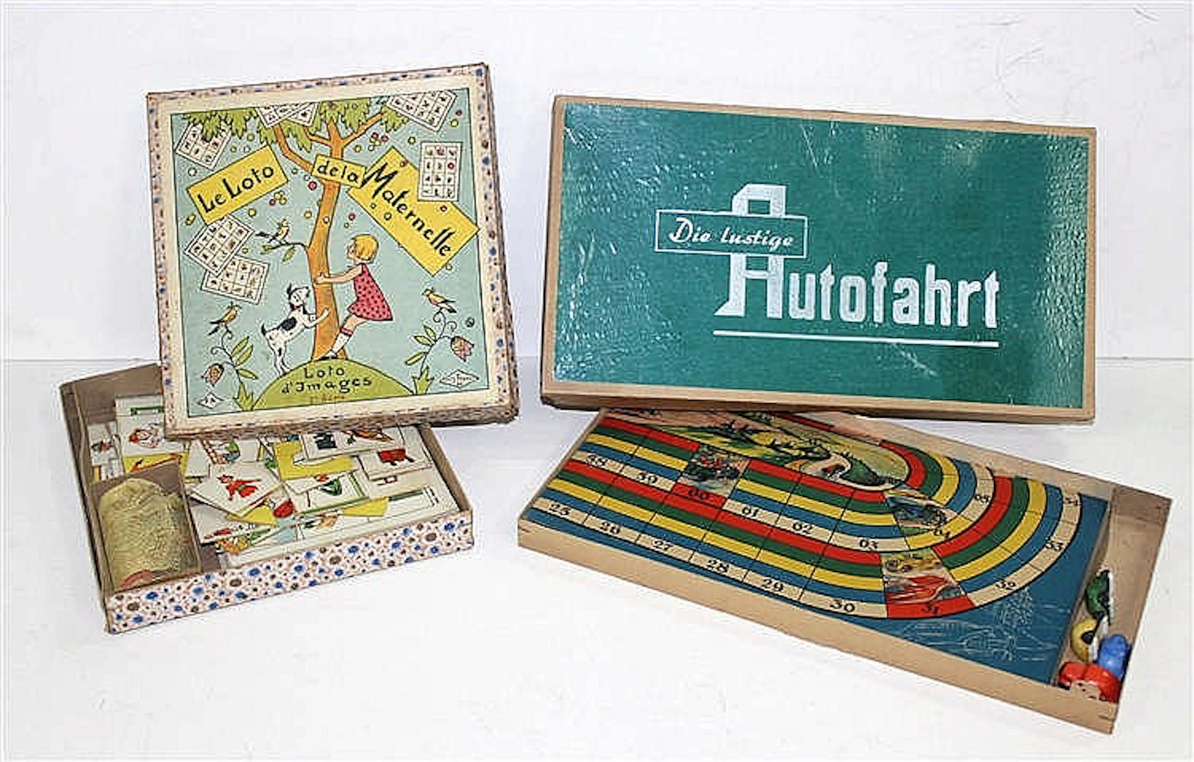 Lustige Autofahrt, Die. Ein Gesellschaftsspiel für Jung und Alt. Saalf