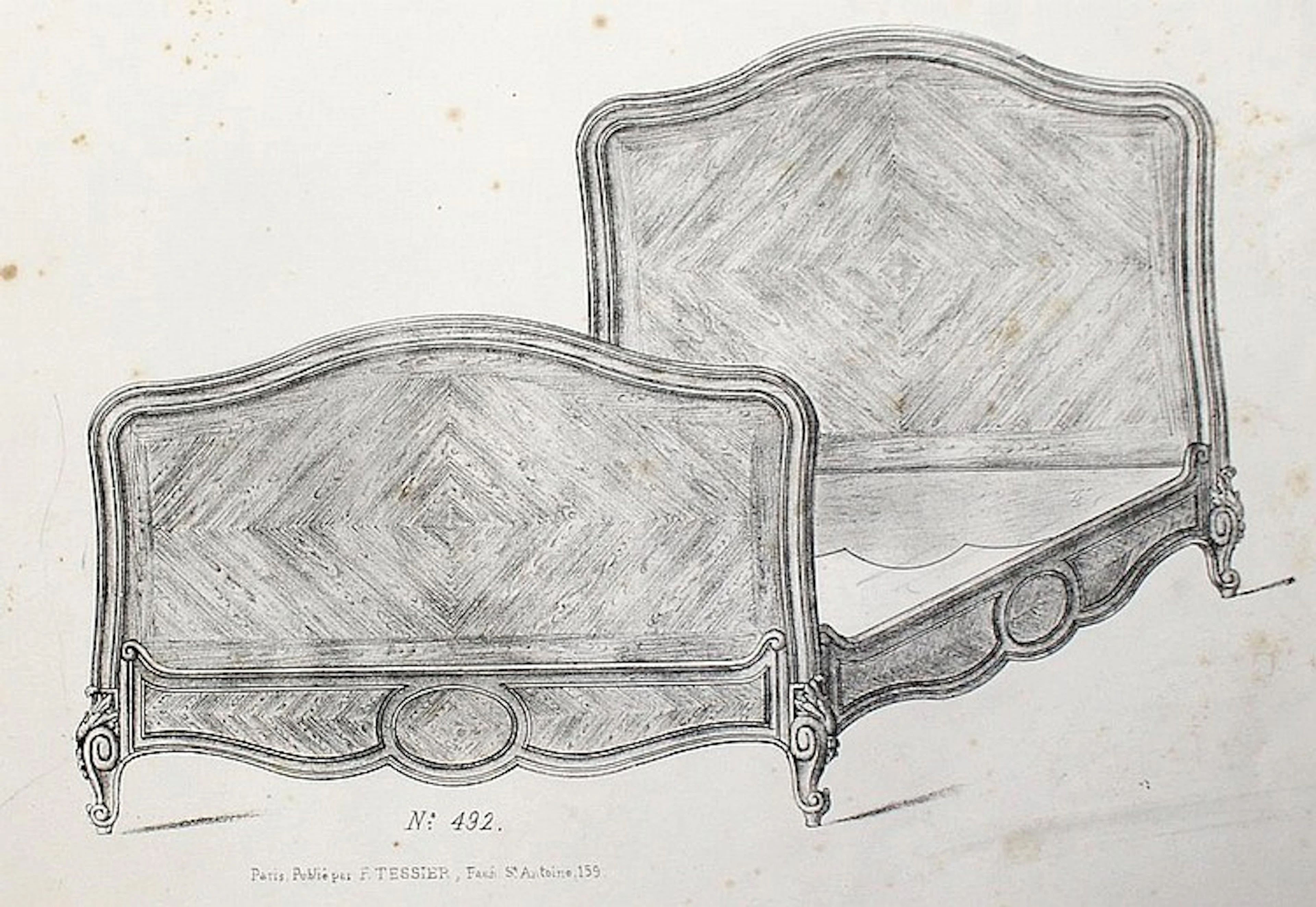 Tessier,F. Meubles riches de tous styles composes & dessines par...Mus