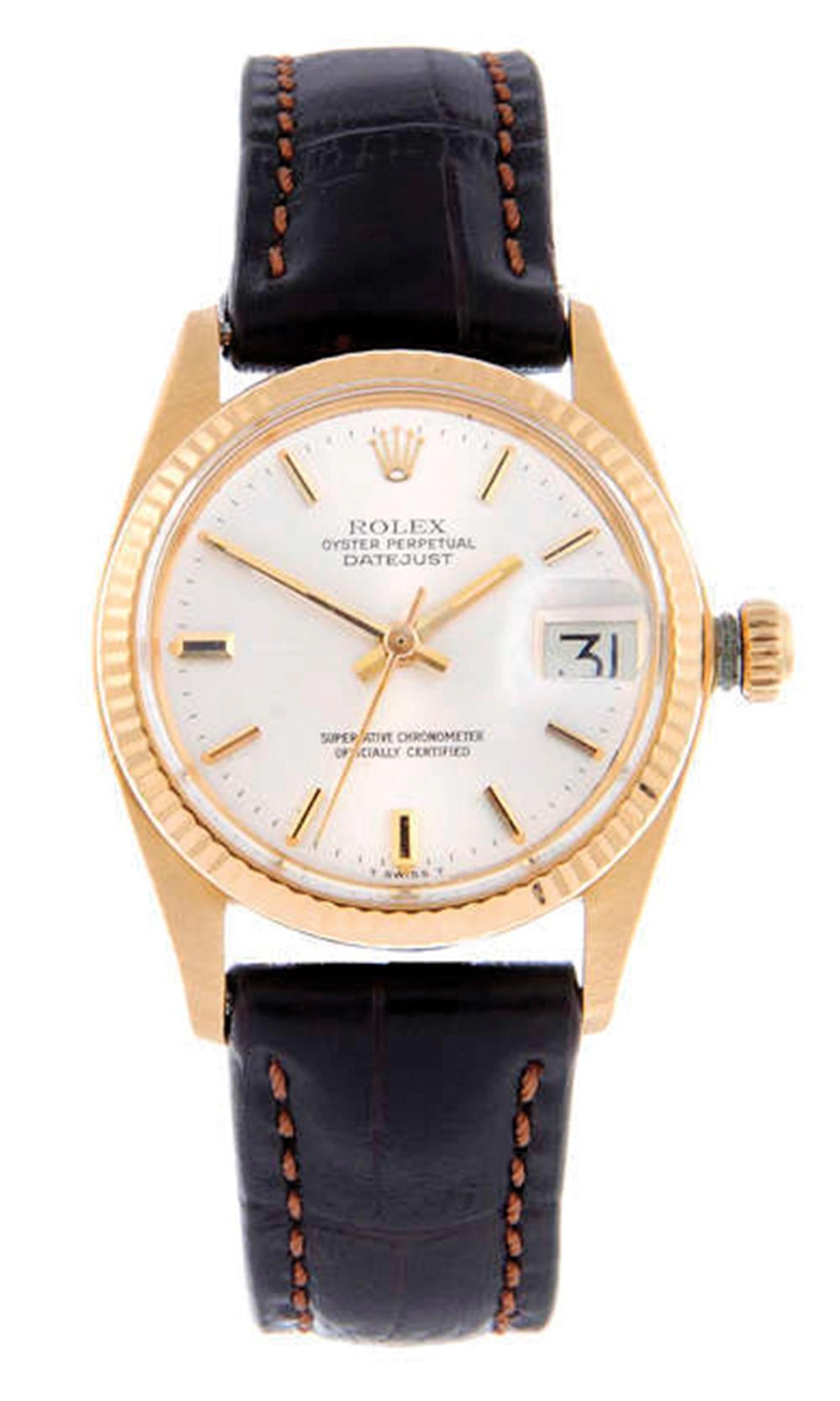 Rolex Damenarmbanduhr.