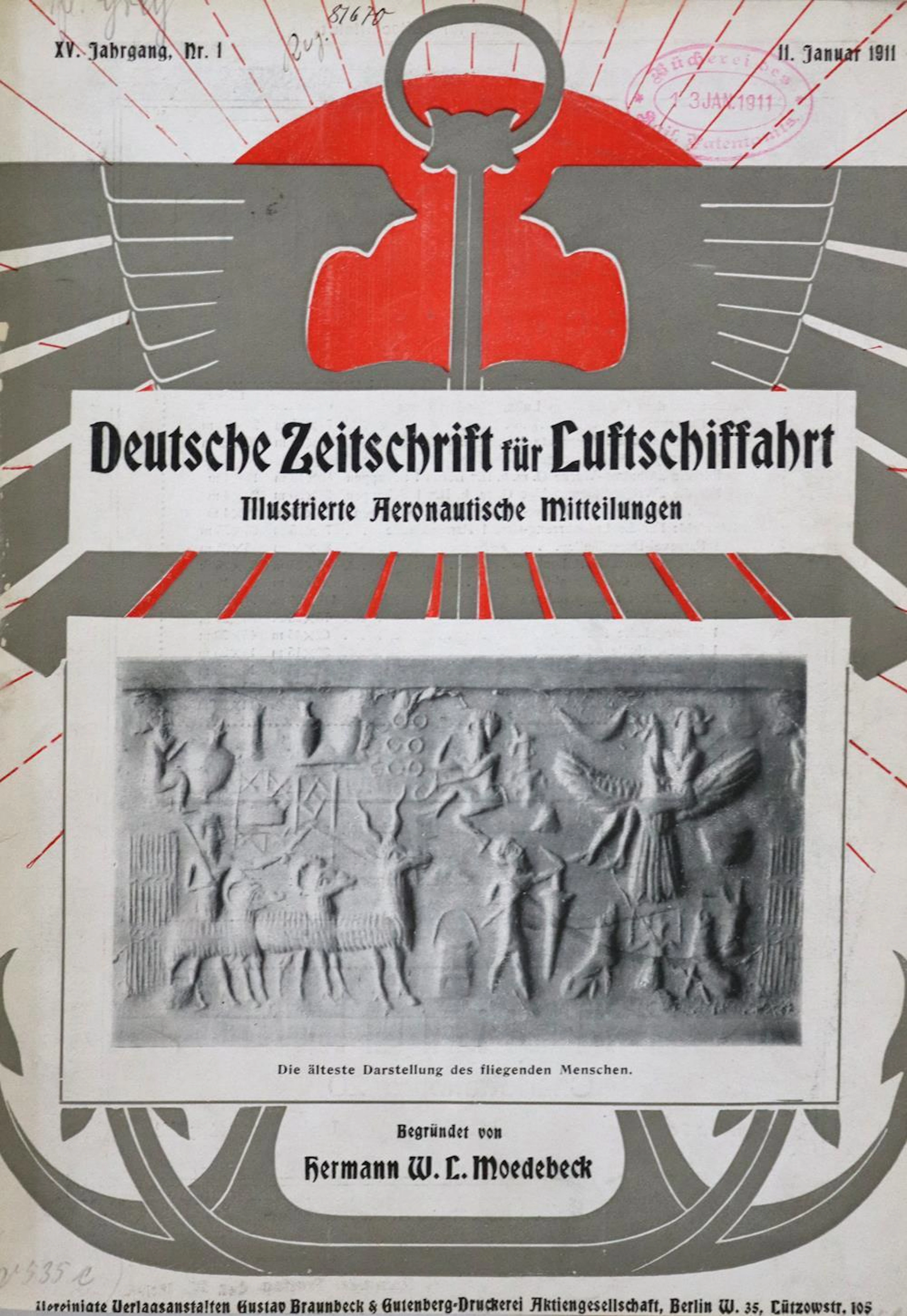 Deutsche Zeitschrift für Luftschiffahrt.