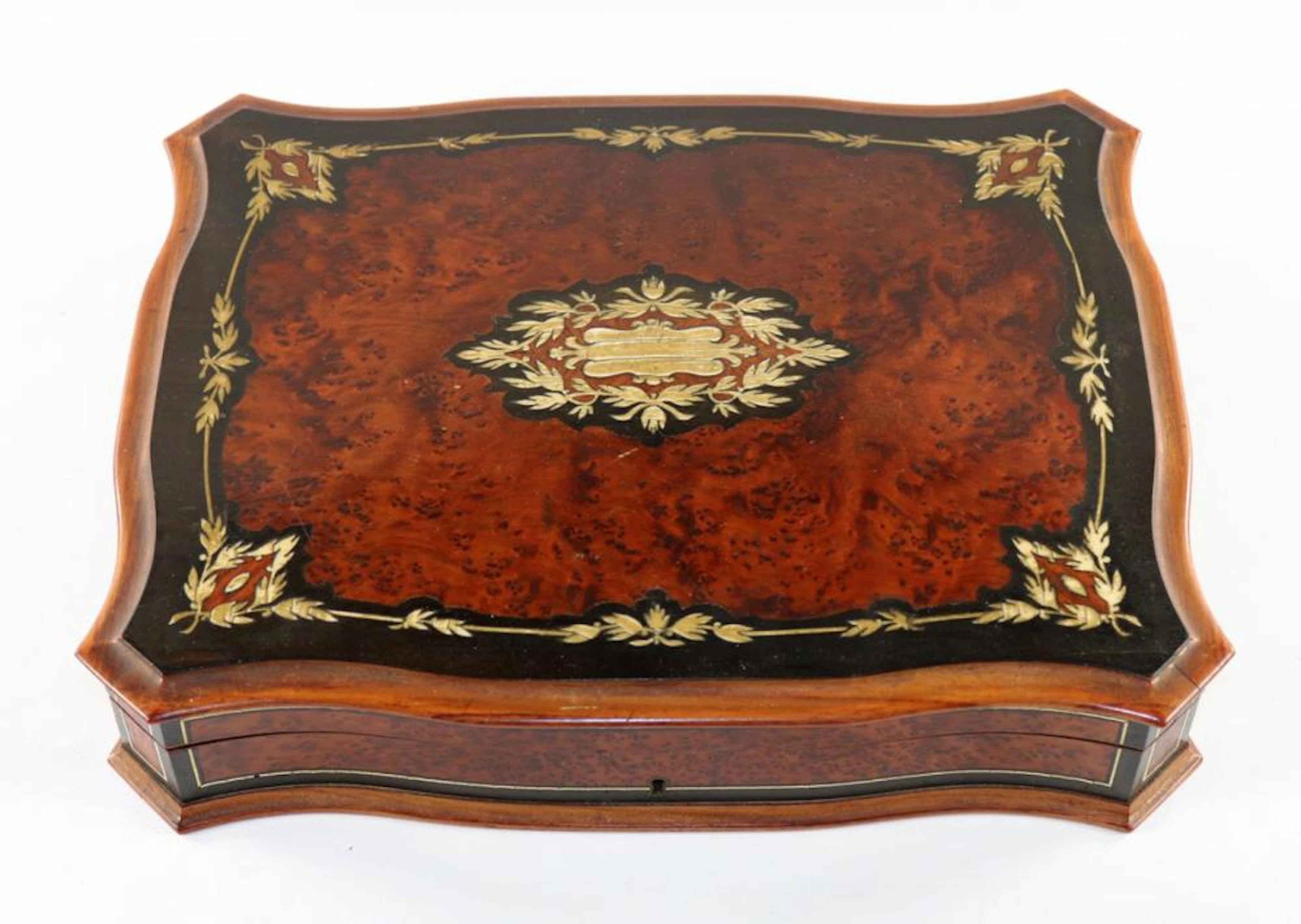 Biedermeier Spielschatulle