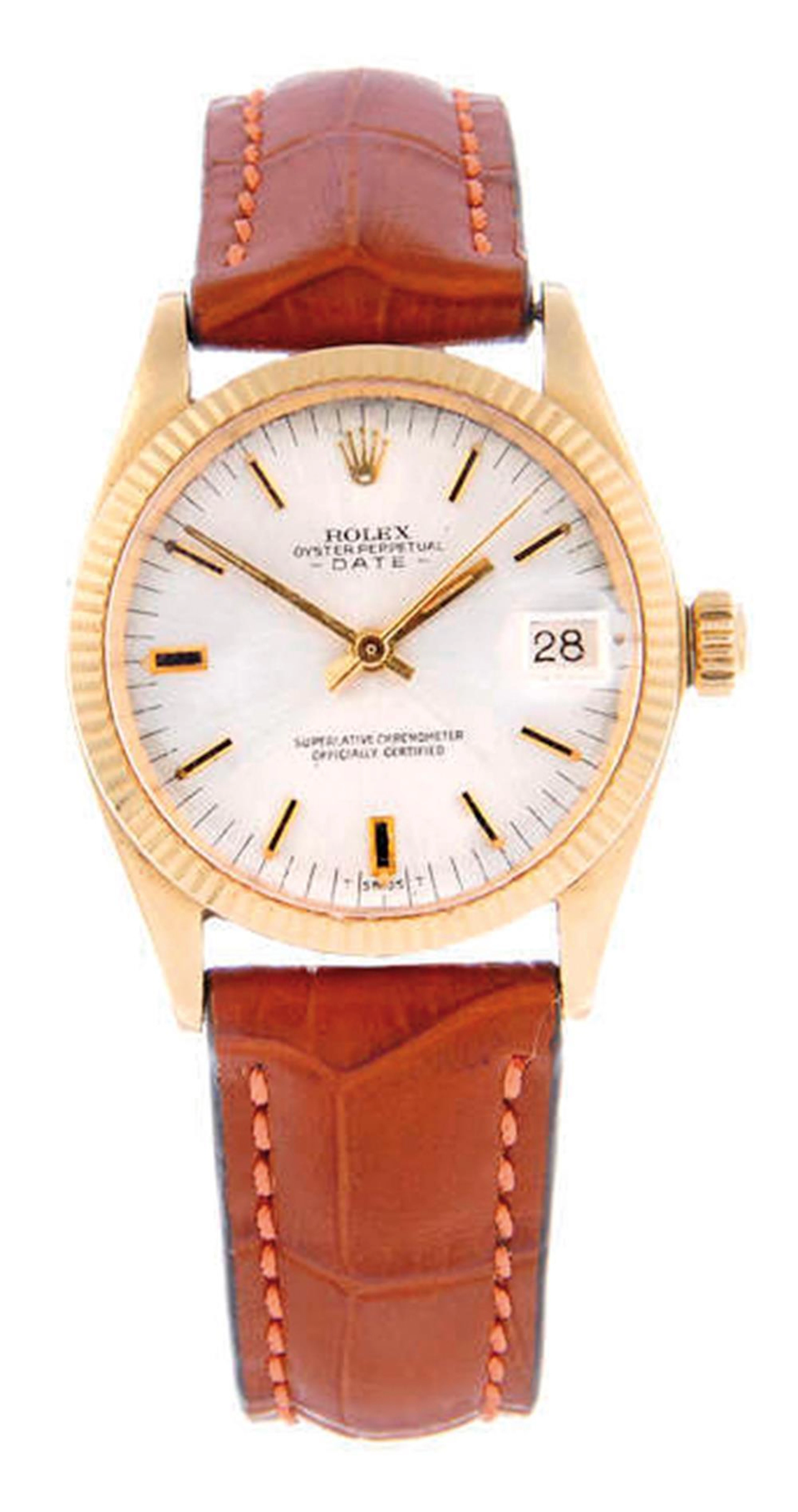 Rolex Damenarmbanduhr.