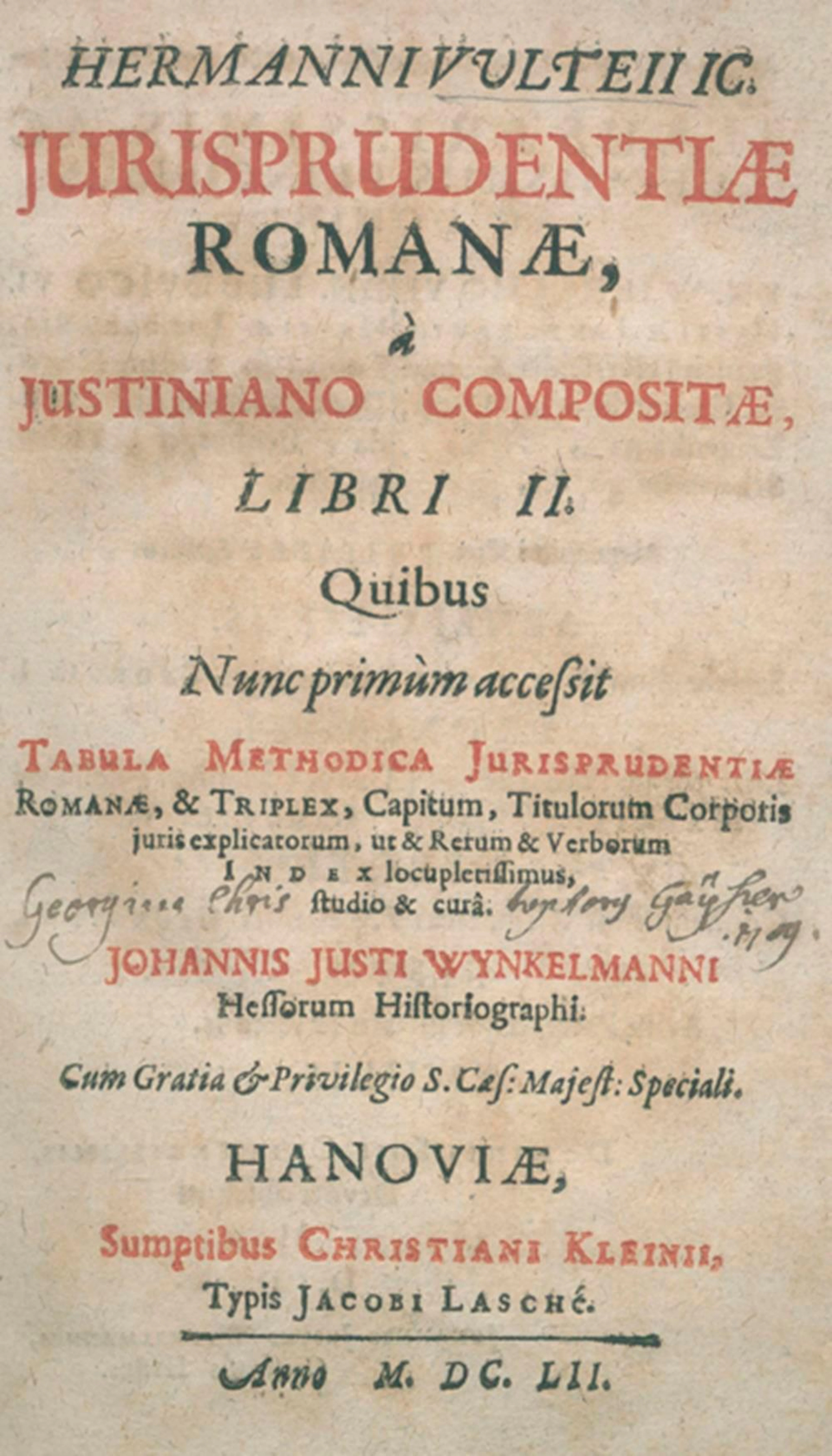 Vultejus,H.