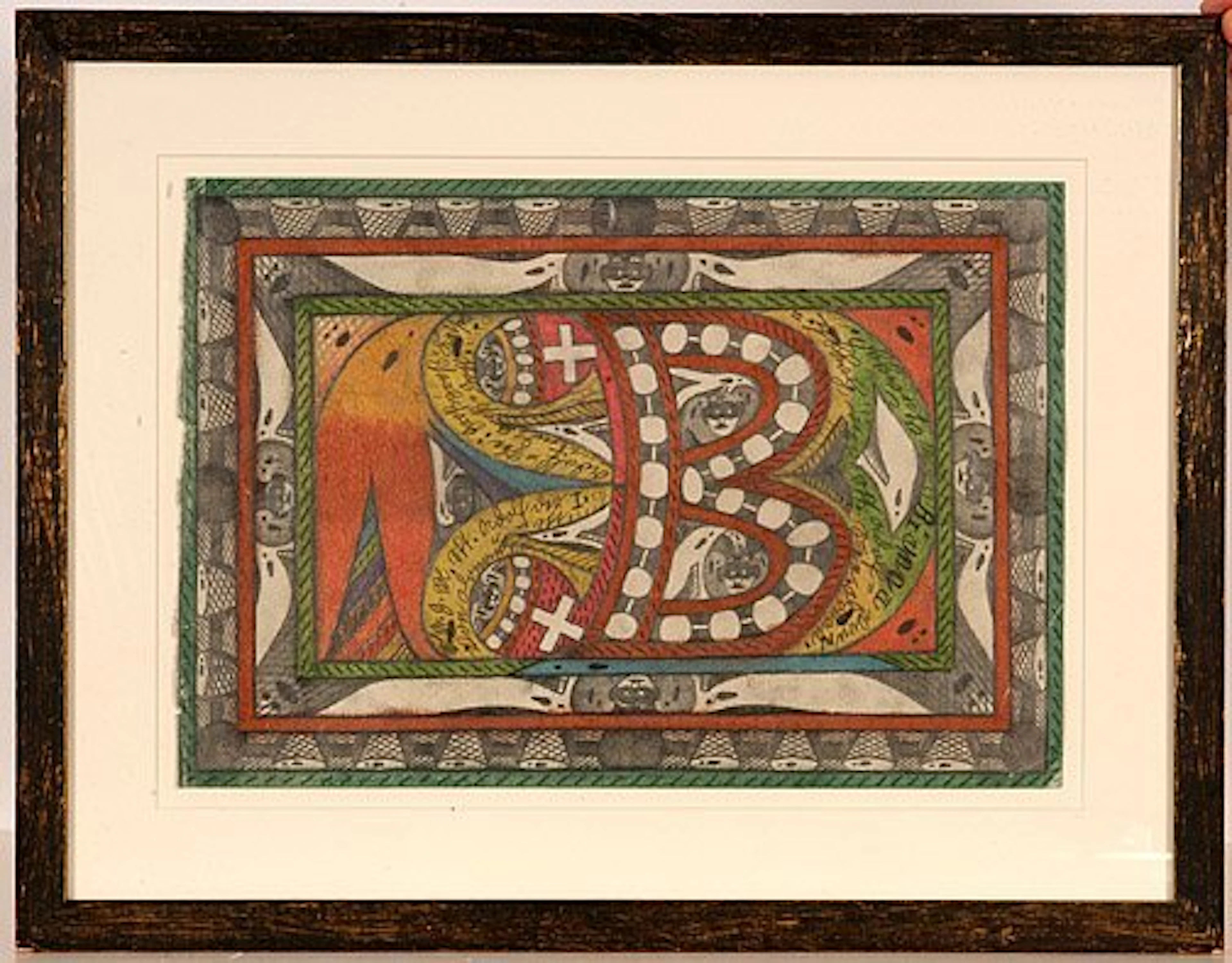 Adolf Wolfli. Blatt Aus Heft #15.
