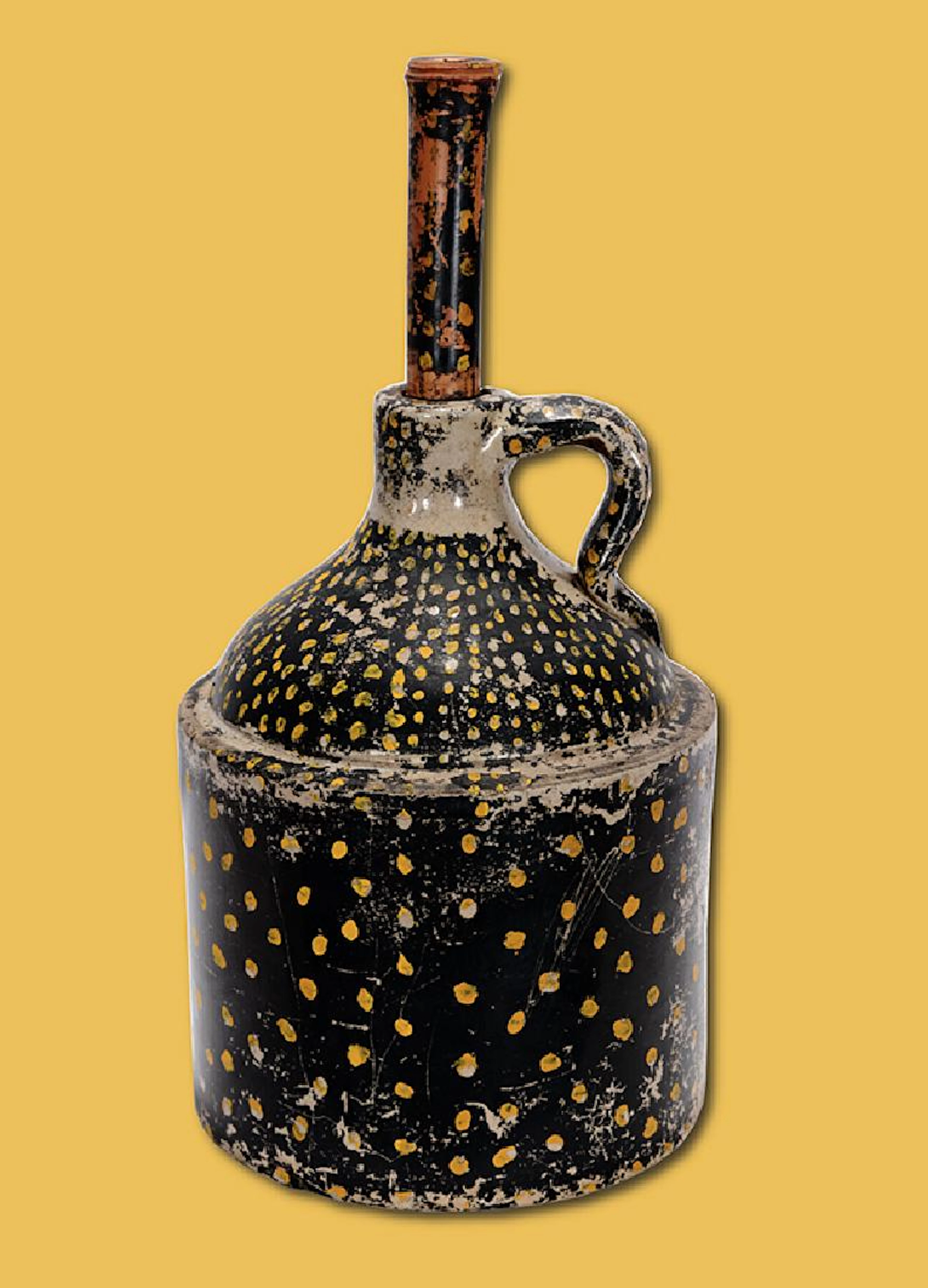 Unknown Maker. Whiskey Jug Lamp.