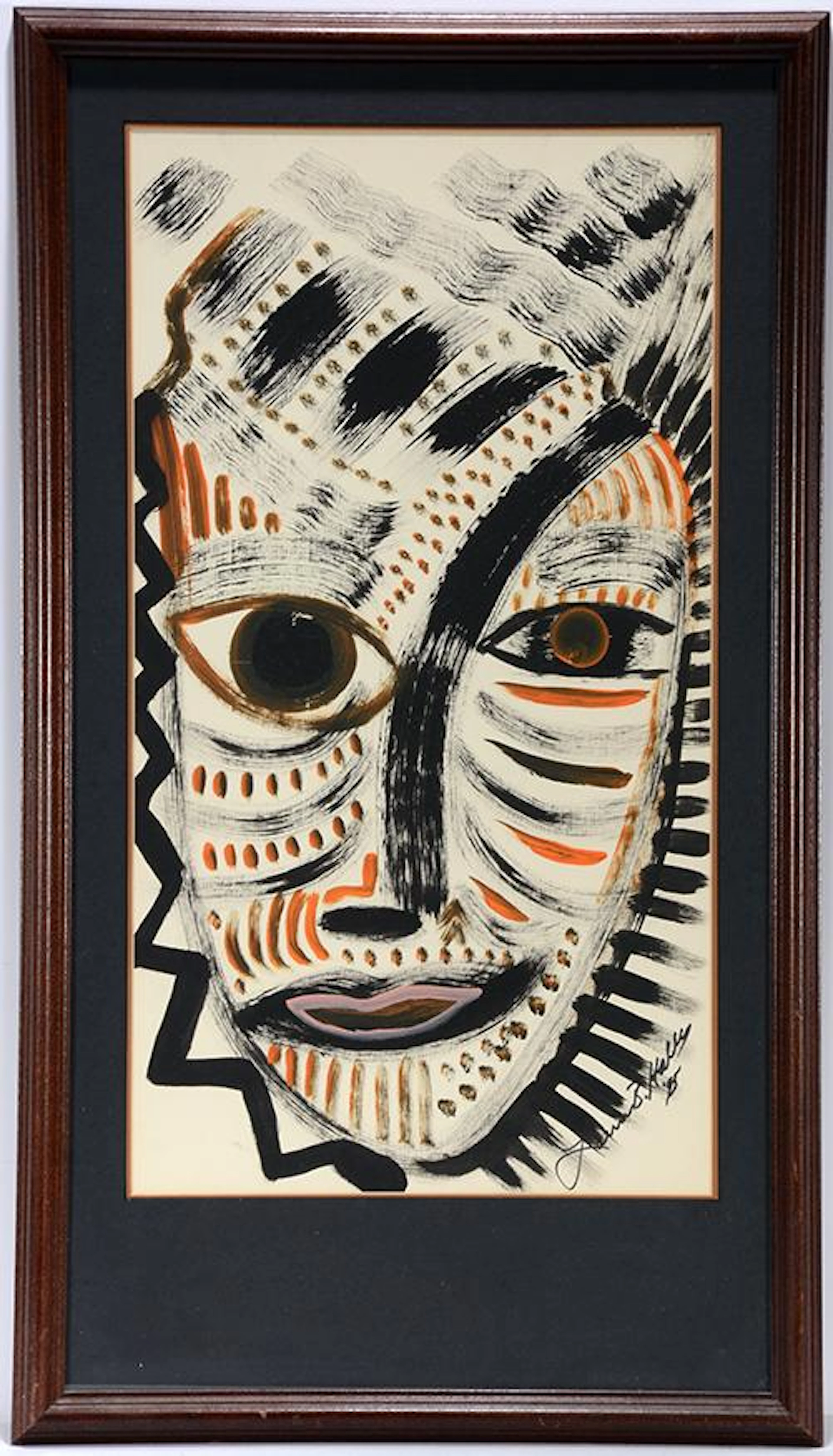 Lonnie Holley. Mask of Ancestors.