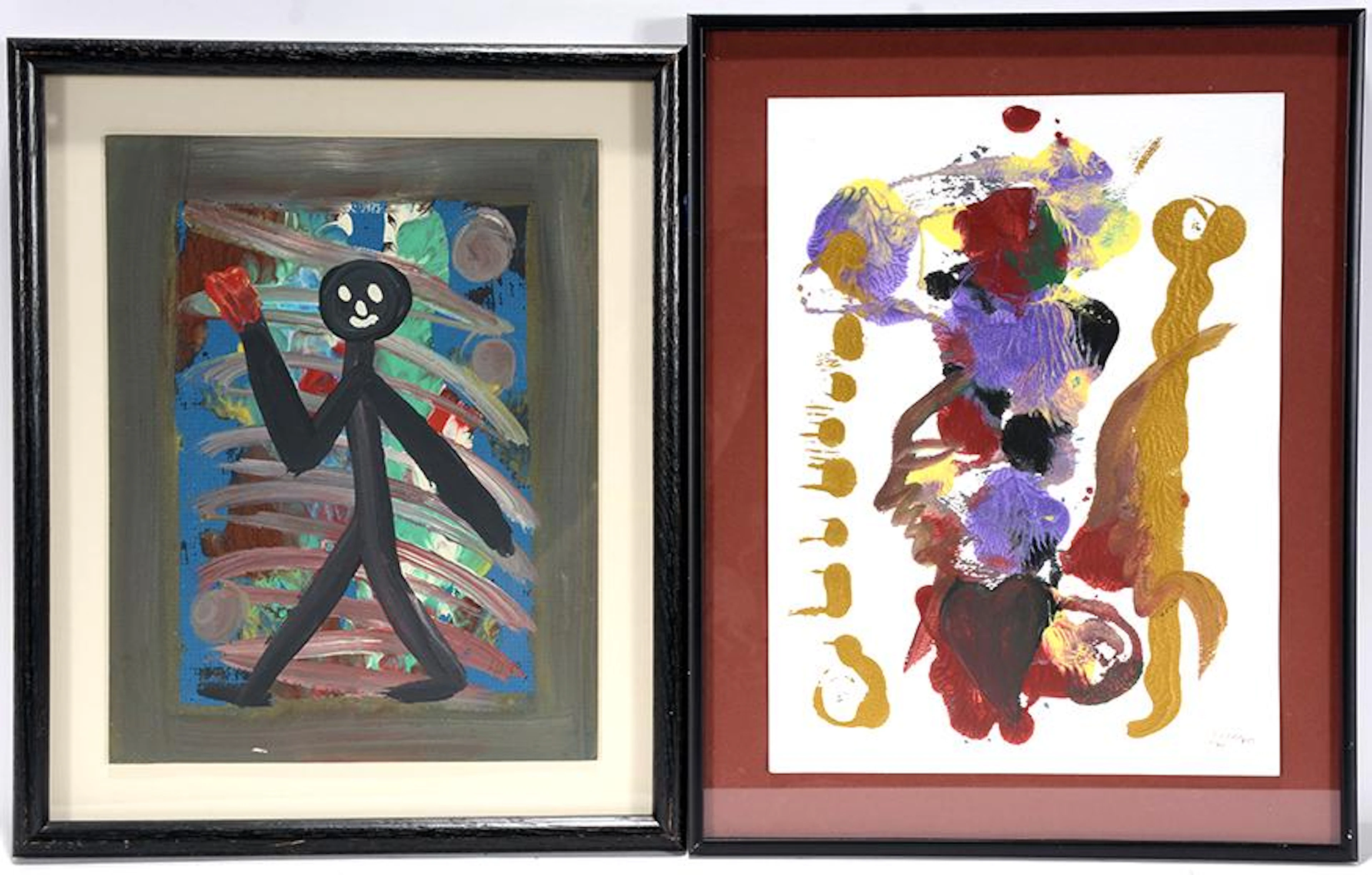 Lonnie Holley. Pair of Works.