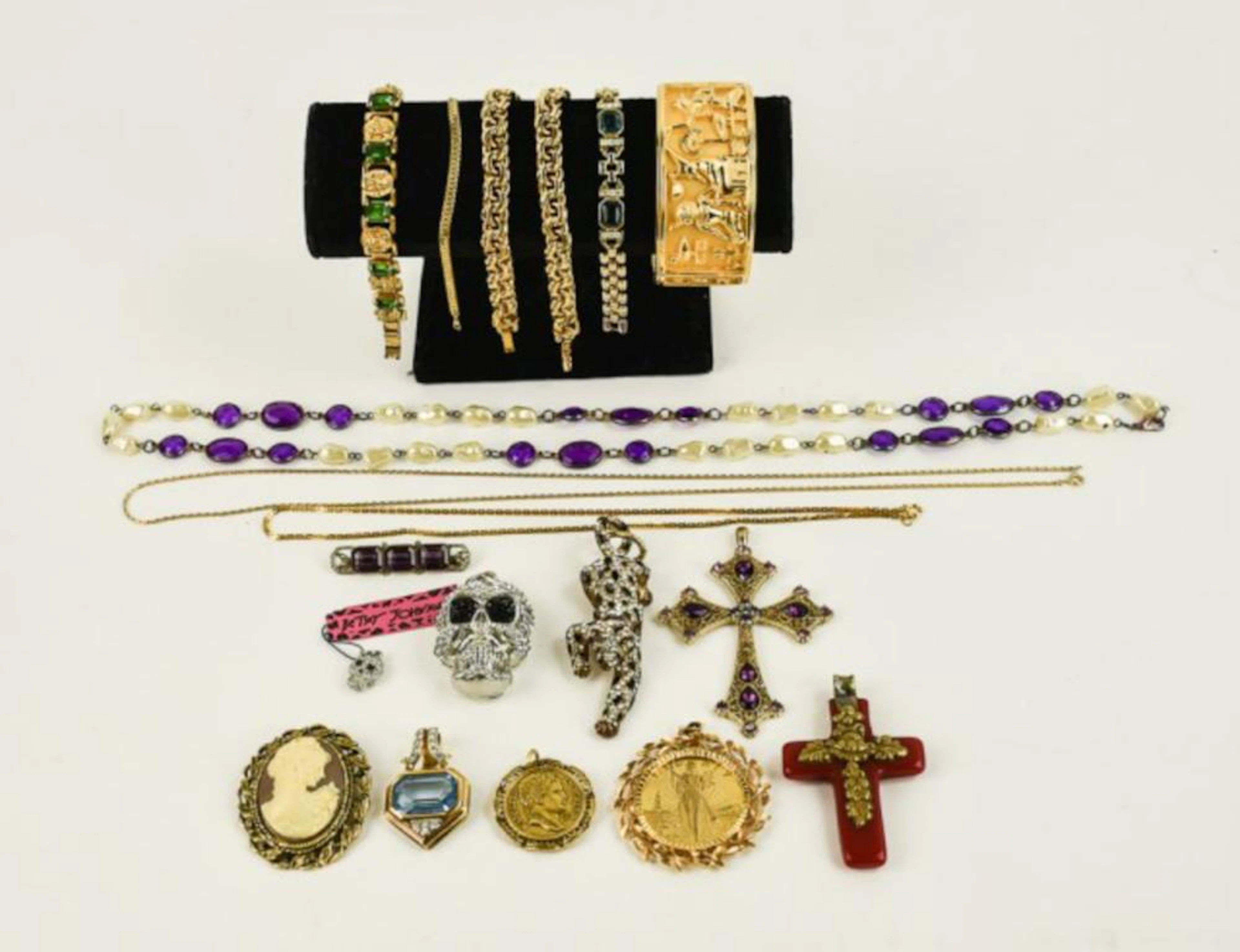 ELIZABETH TAYLOR CLEOPATRA BRACELET & OTHER