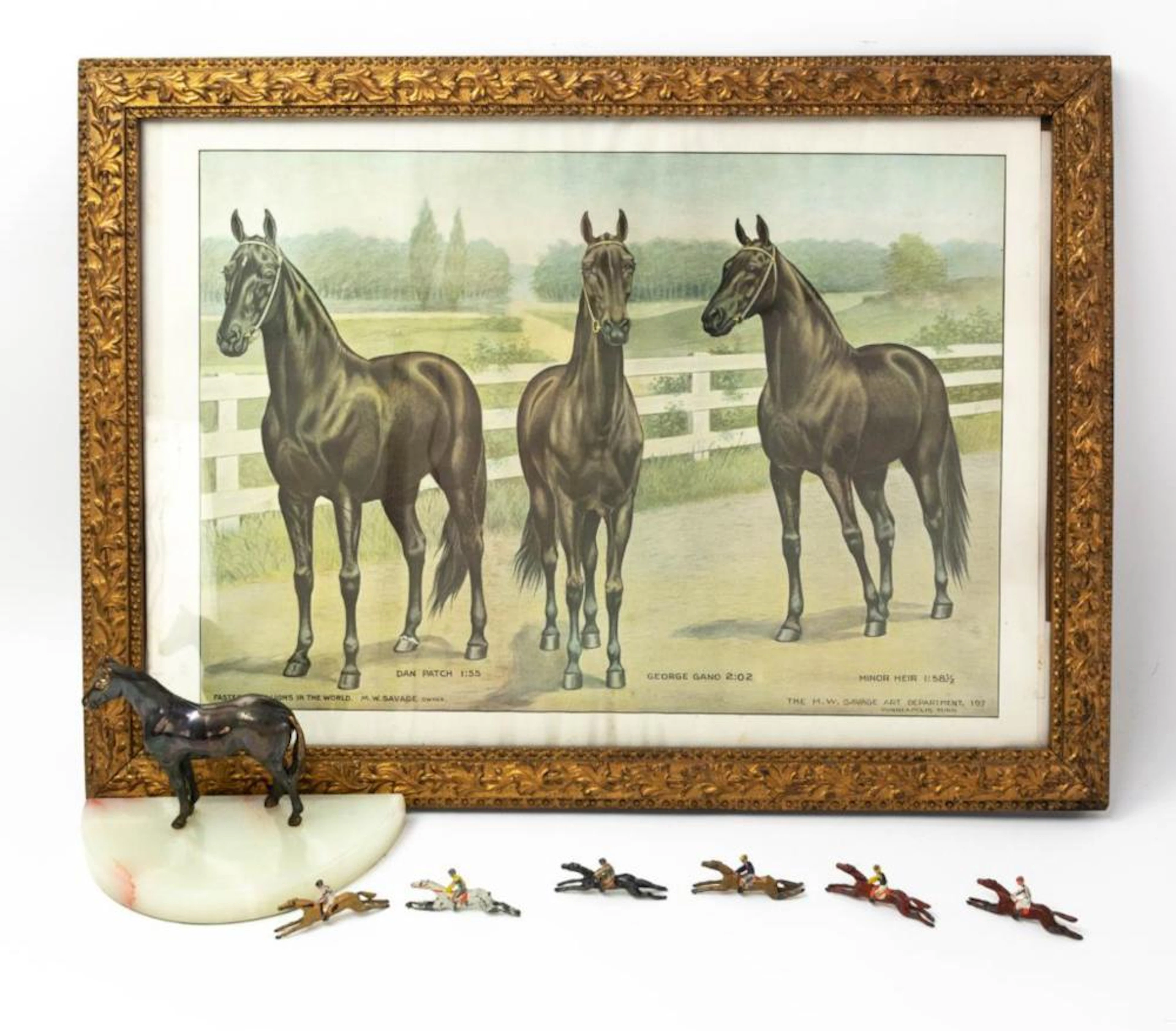 Lot of Equestrian Related Items