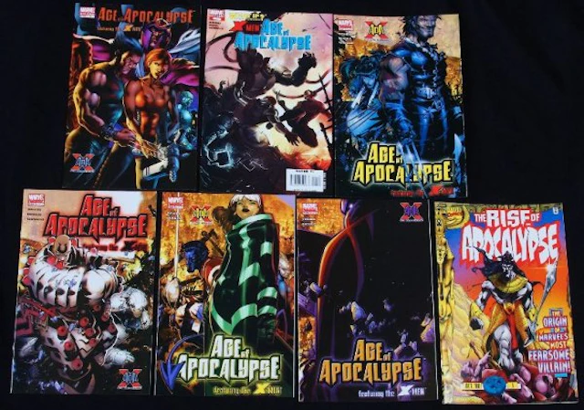 66: Age of Apocalypse X-Men Vintage Comic Books (7) CB3