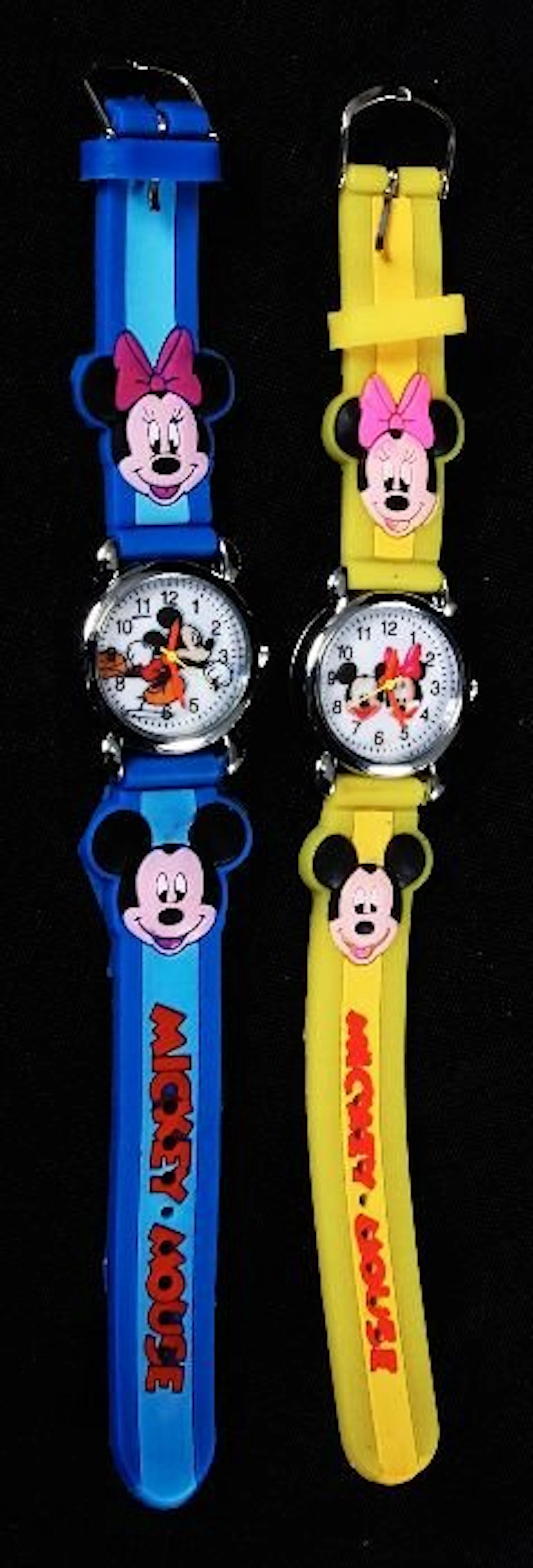 777: Lot (2) Mickey & Minnie Mouse Disney Watches #5