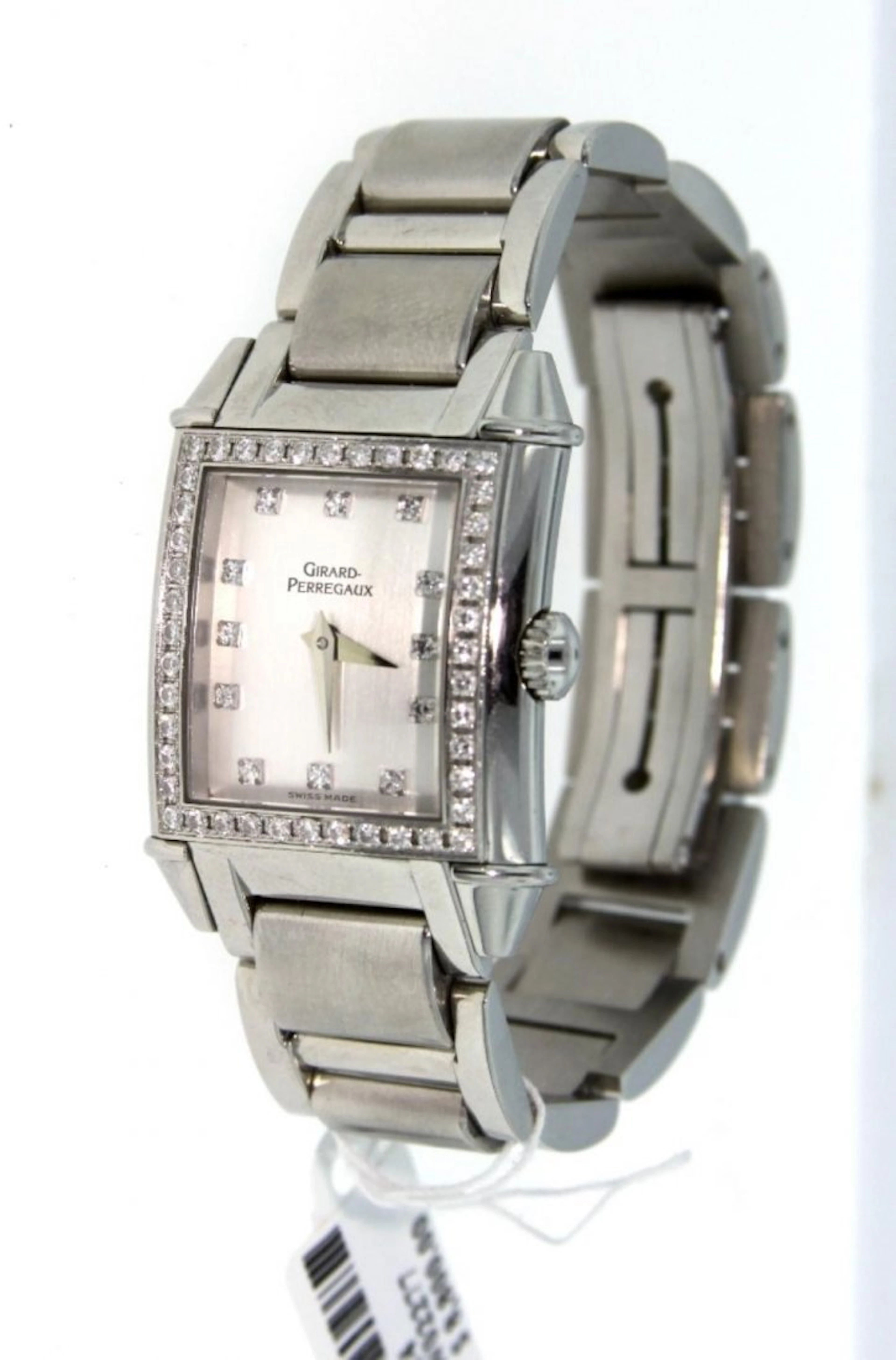 Ladies Vintage Girard Perregaux SS and Diamond