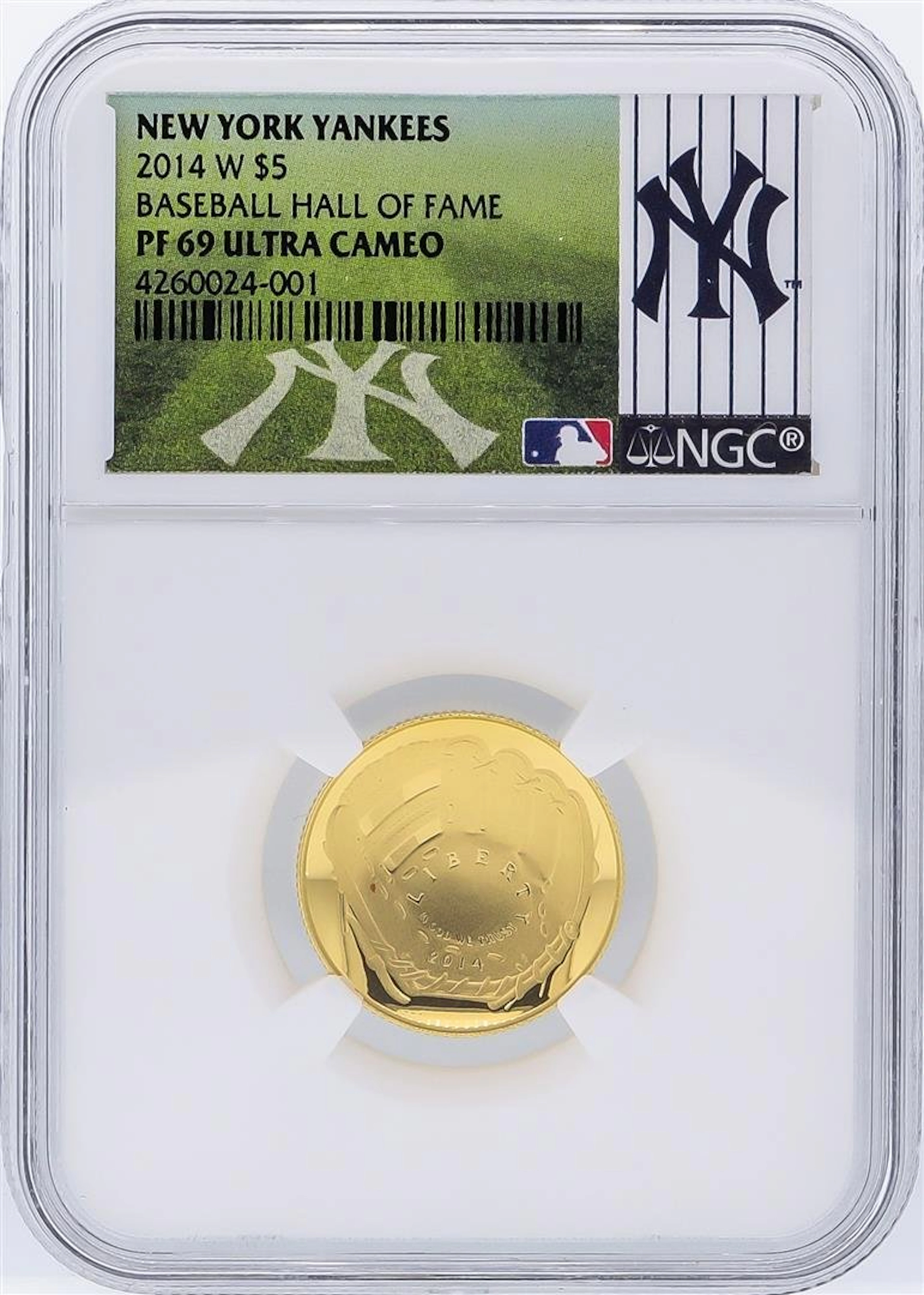 New York Yankees 2014-W NGC PF69 U.C. Commemorative
