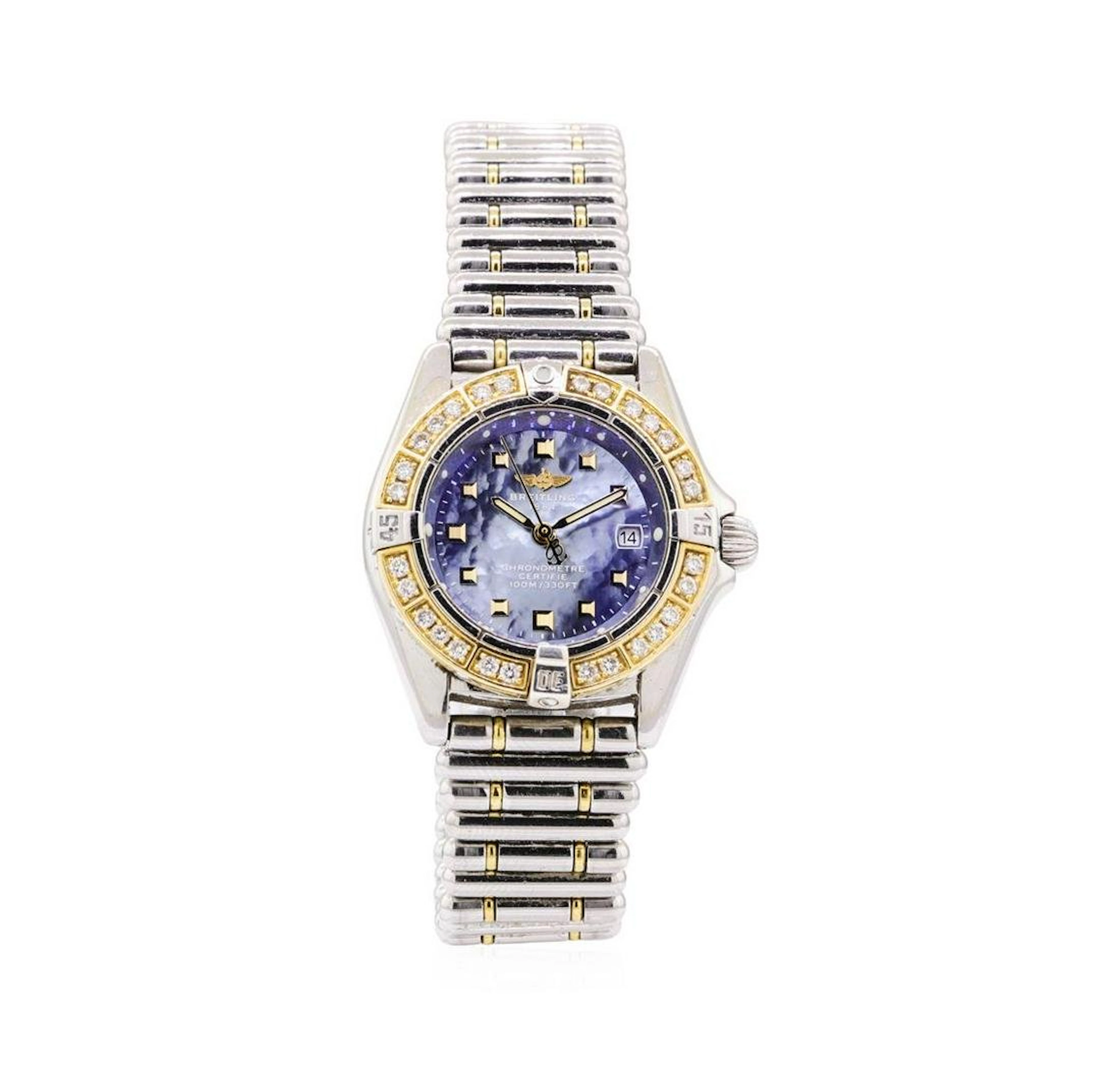 Breitling 0.50 ctw Diamond Callisto Wristwatch -