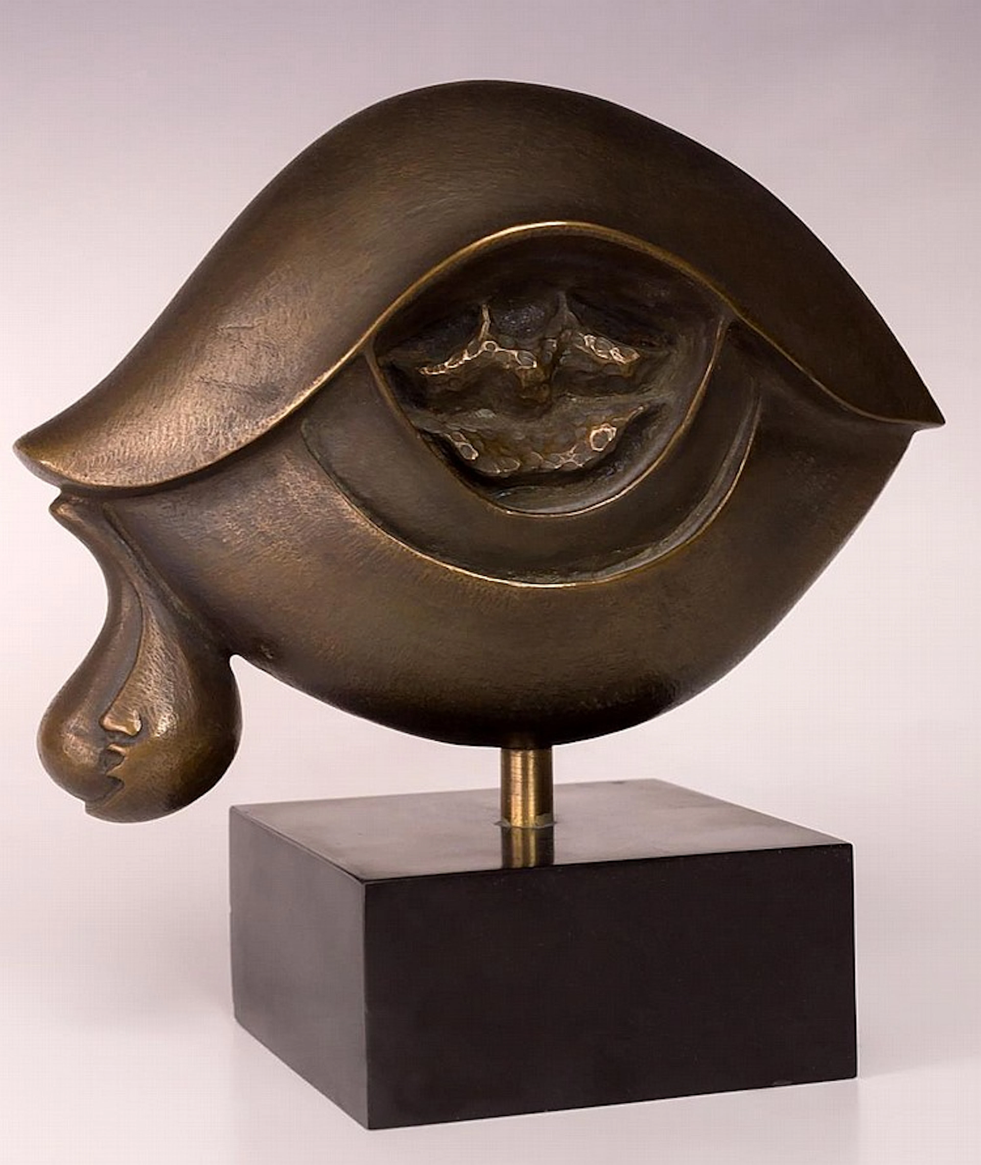 Birgitta Ara, "The Eye", Bronze Sculpture