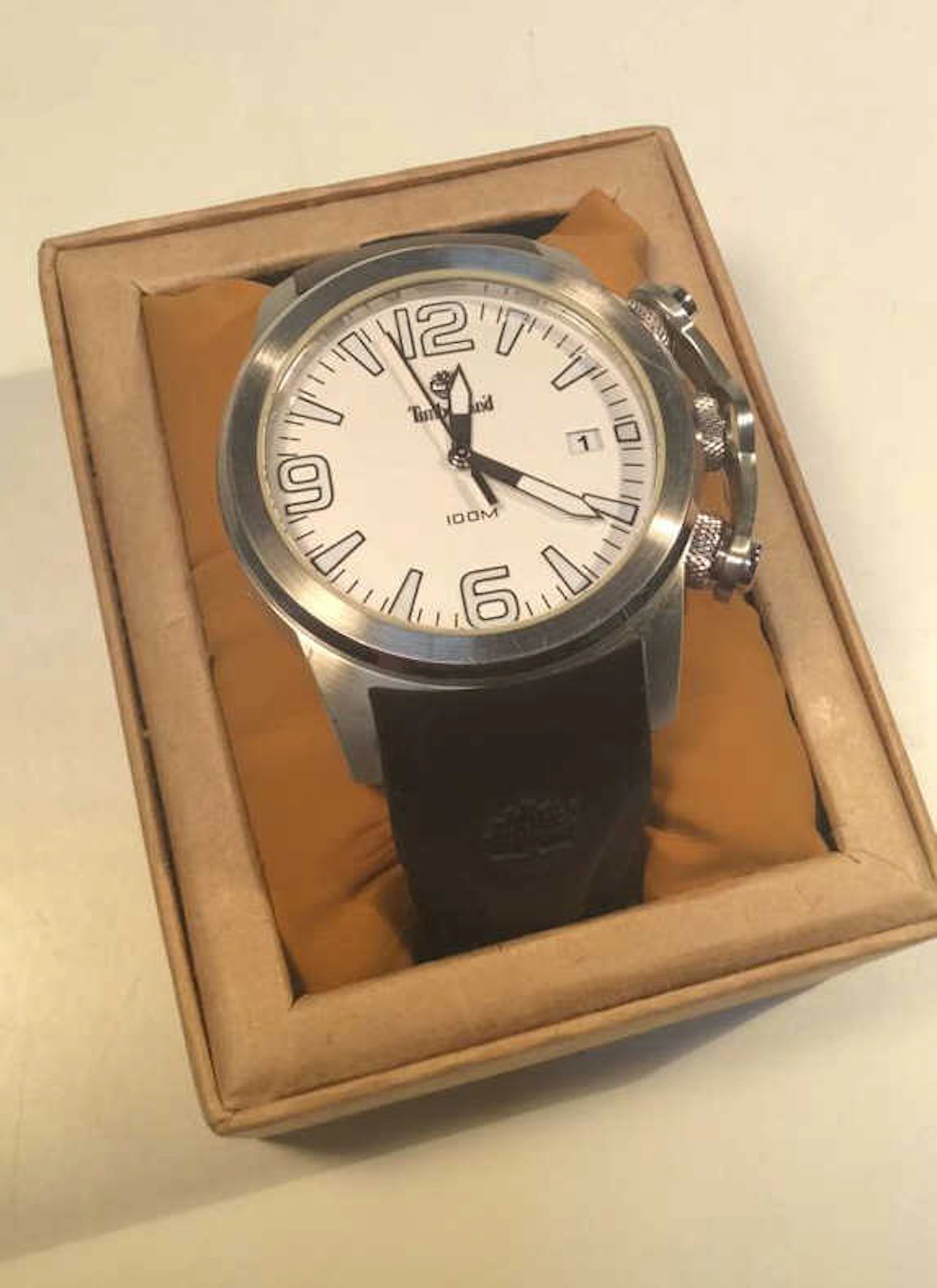Timberland Quartz Silver 100m Watch