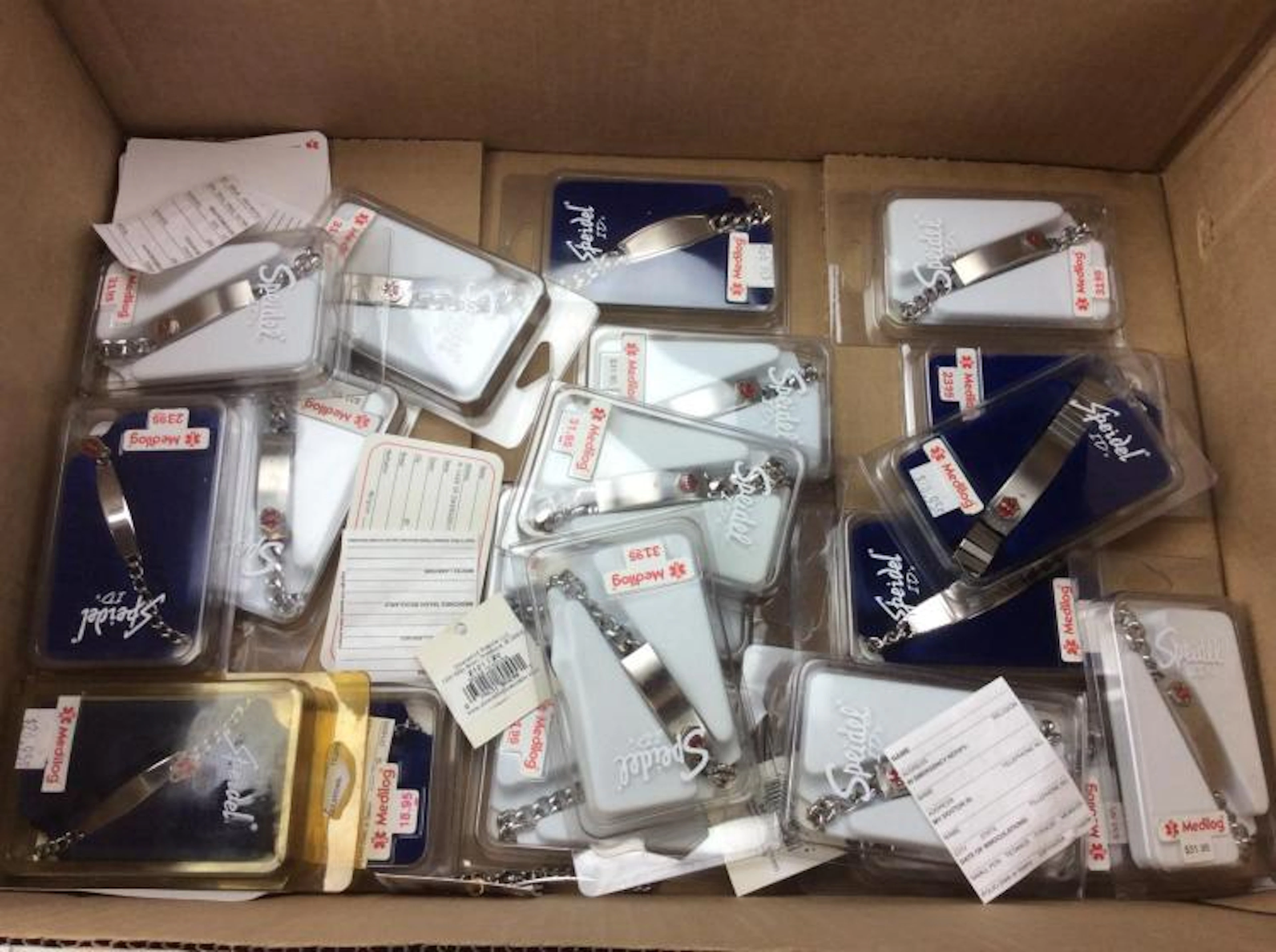 Speidel Medilog Medic Alert Chain Bracelets