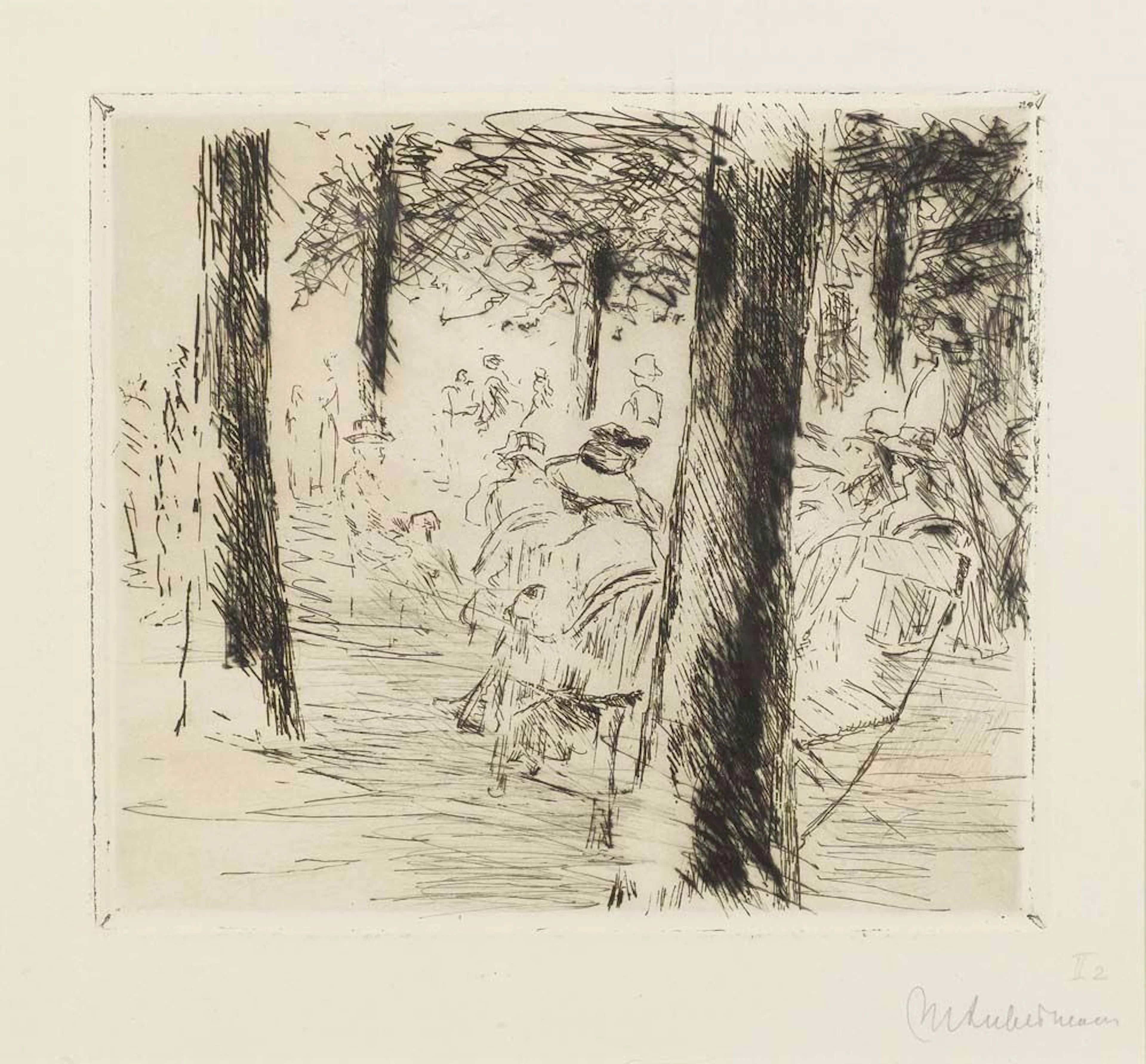 Im Garten. 1910.