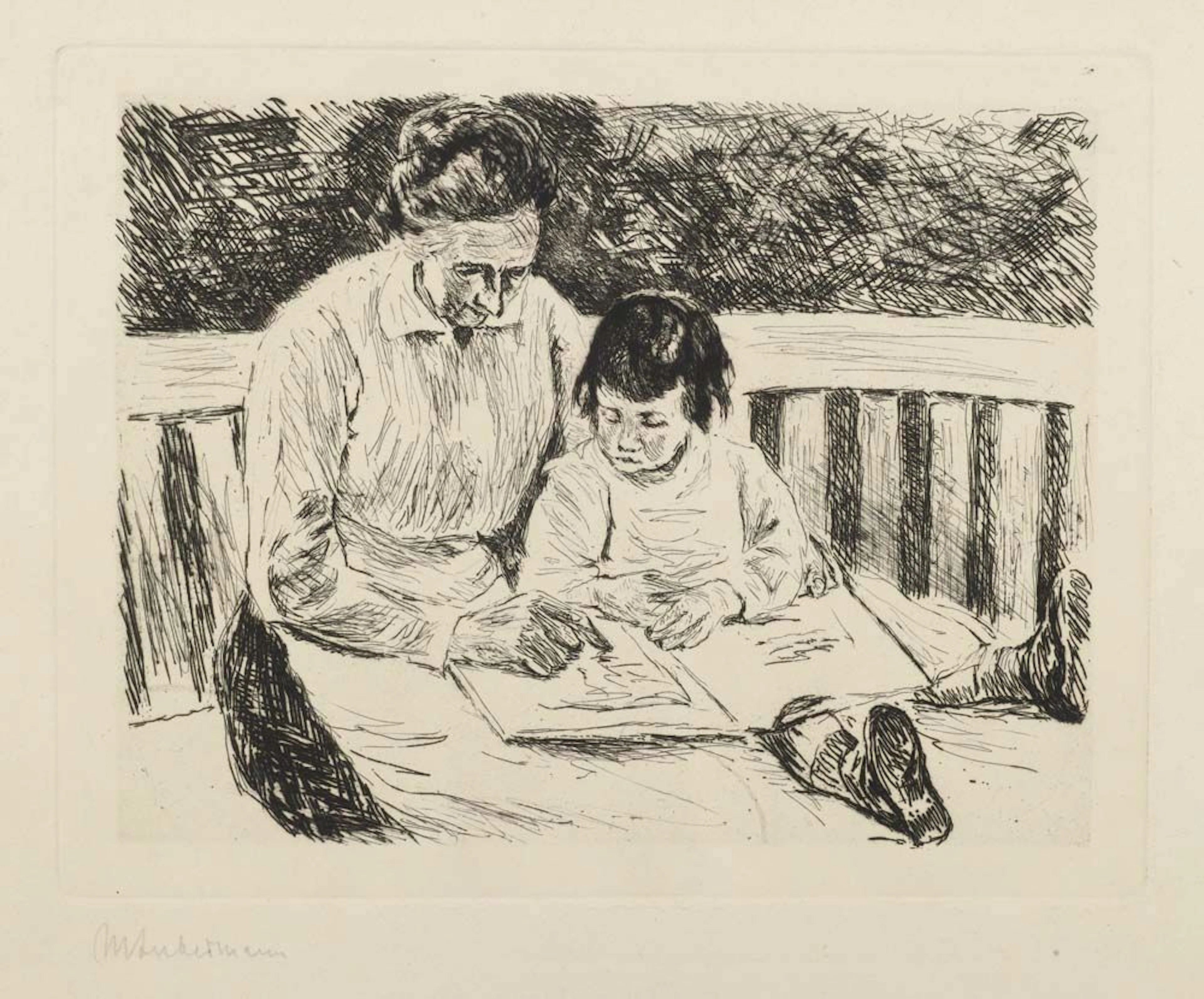 LIEBERMANN, MAX (1847 Berlin 1935).