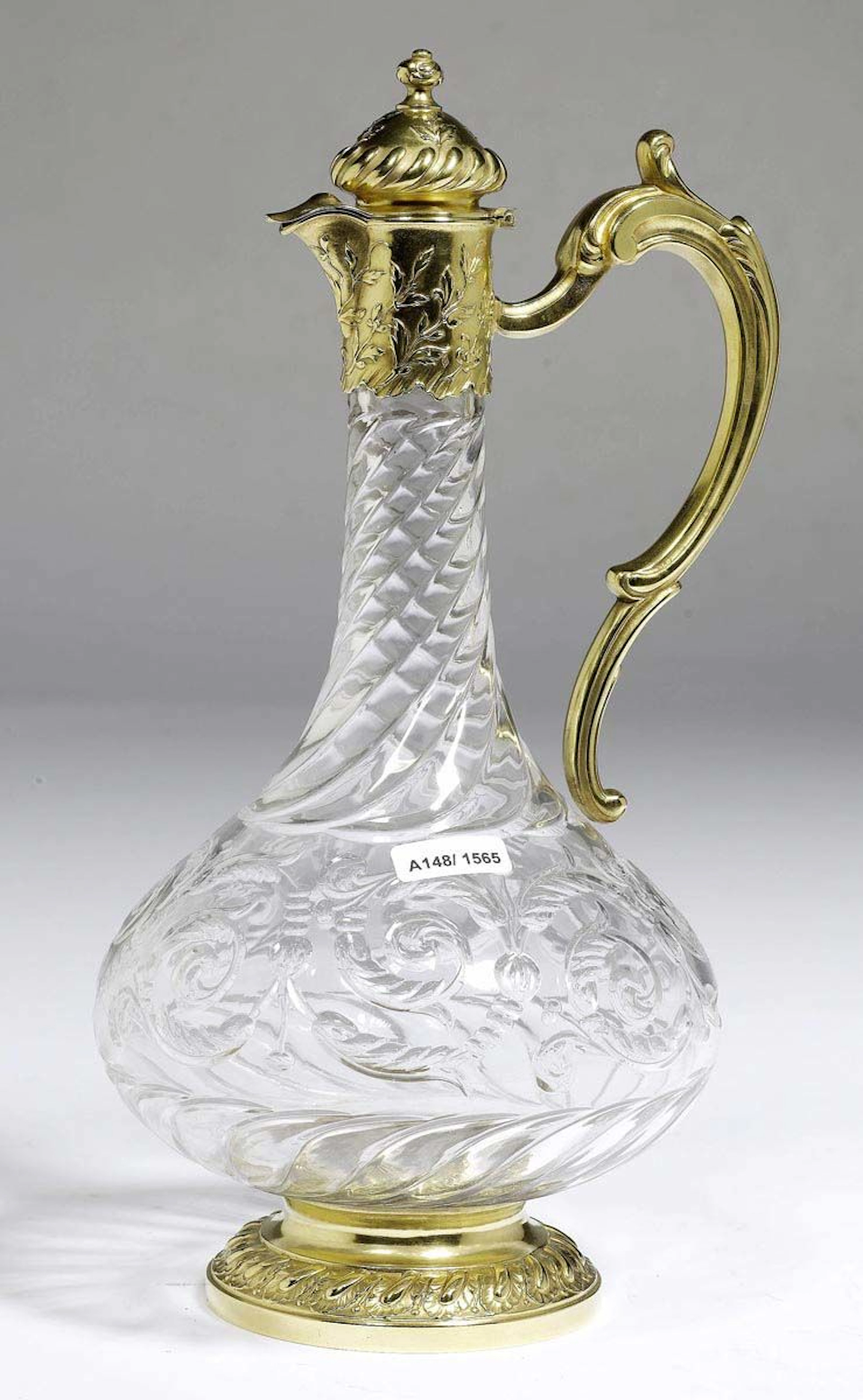 KARAFFE. Paris, um 1860.