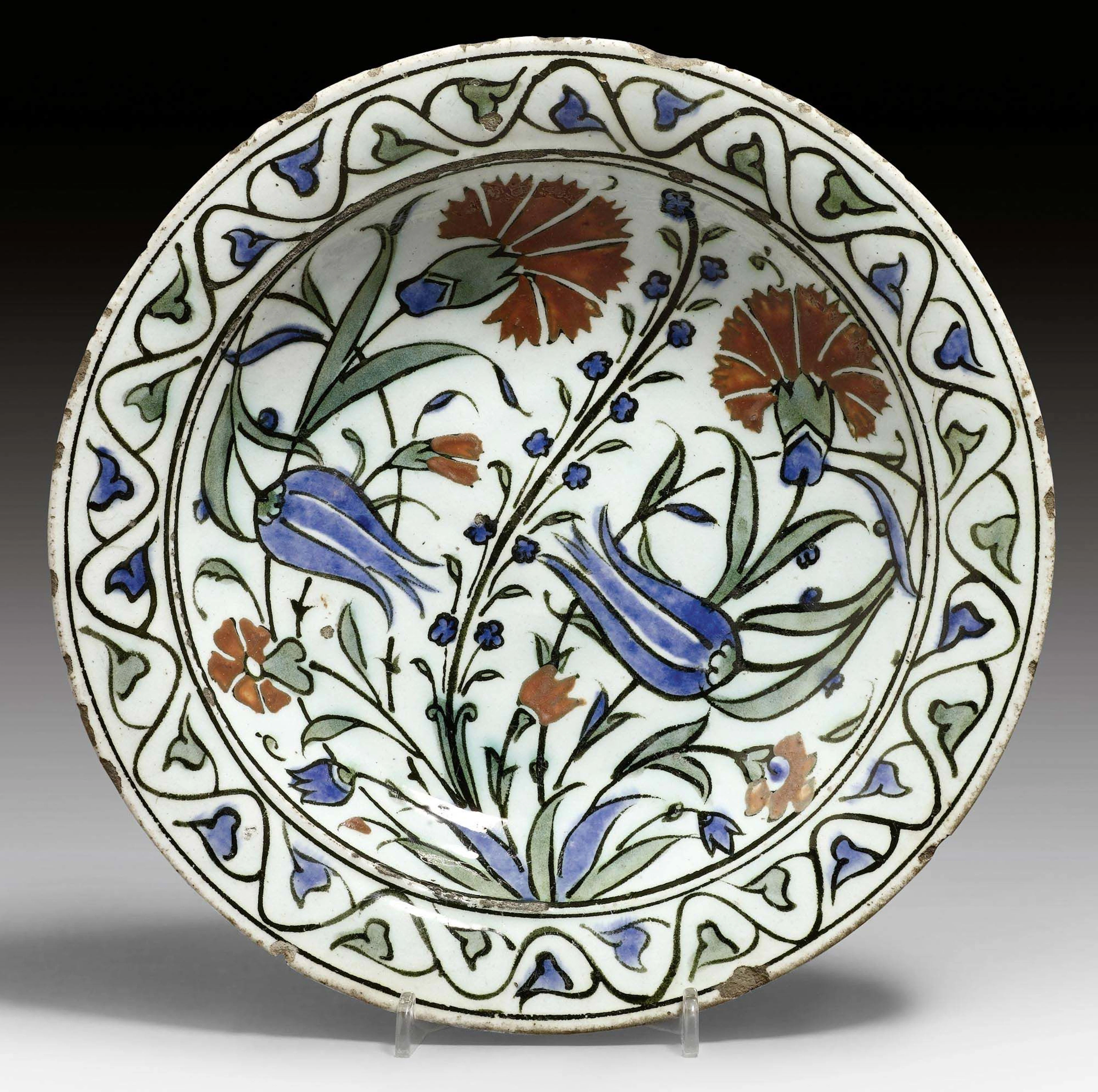 KERAMIKSCHALE, TÜRKEI, IZNIK, 17.JH.