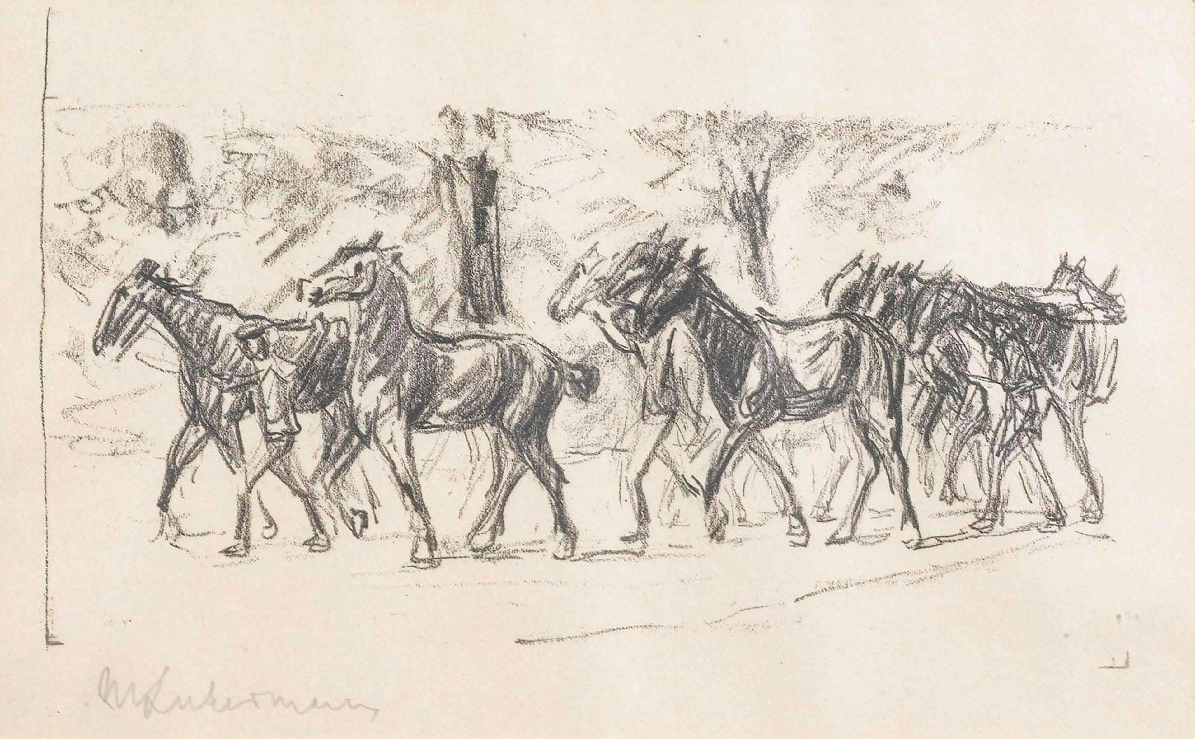 LIEBERMANN, MAX (1847 Berlin 1935).