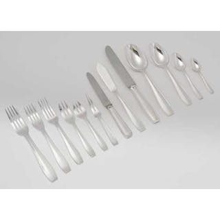 CUTLERY SET FOR 12 PERSONS IN A WOODEN CASE