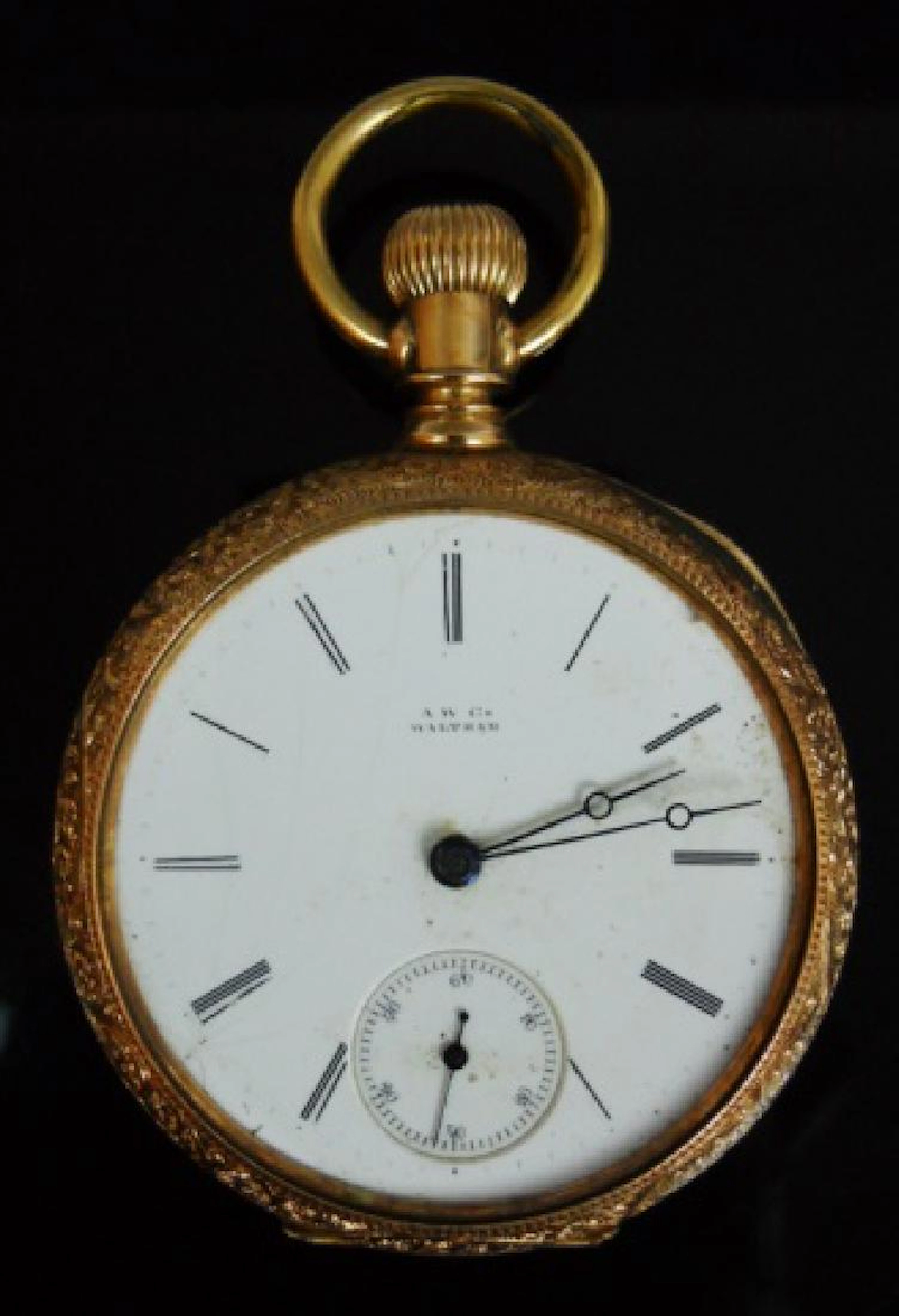 14K Gold Pocket Watch, Waltham, c. 1886