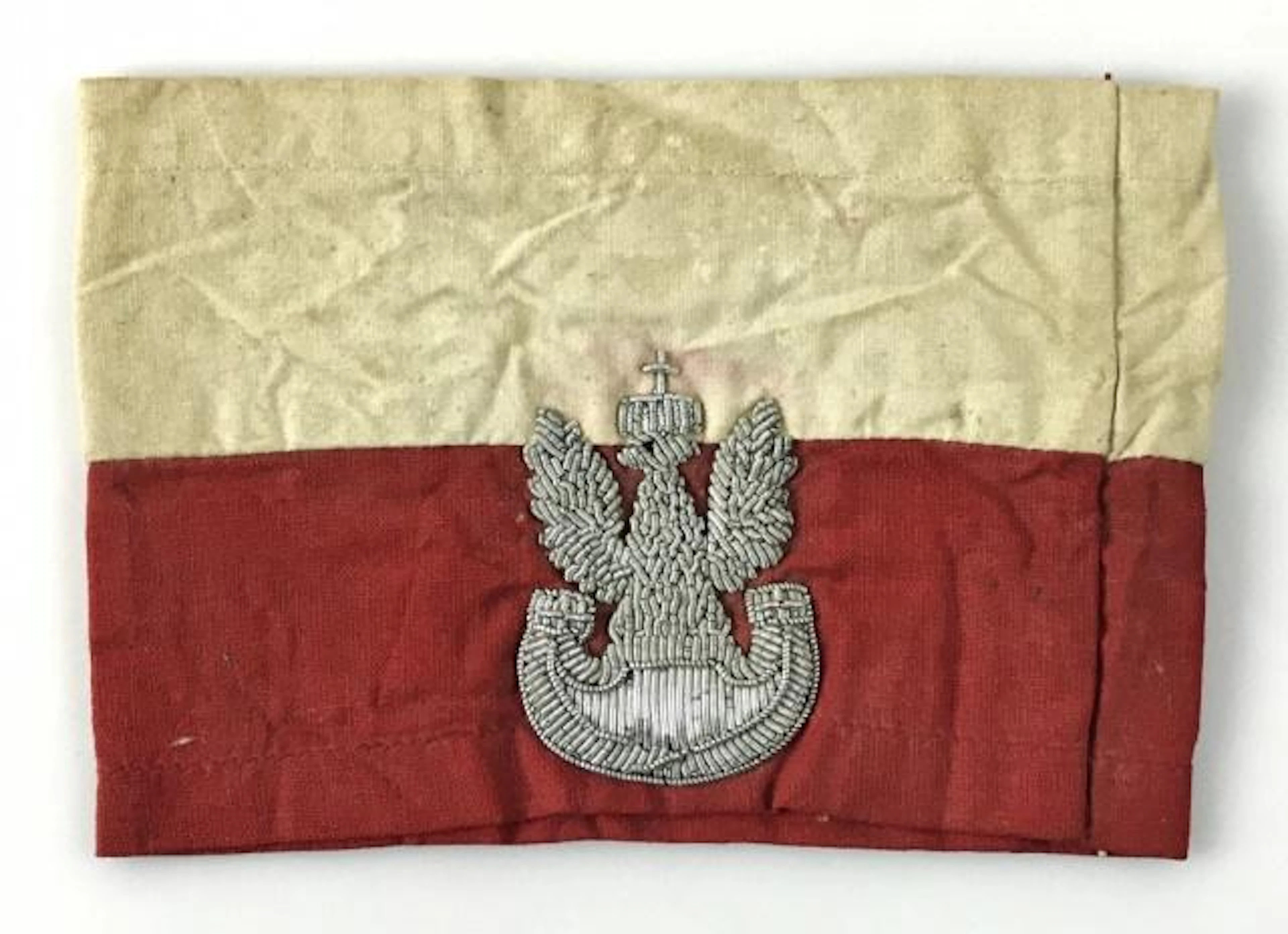 WW2 Polish Monte Cassino Cross & Armband (3pc)