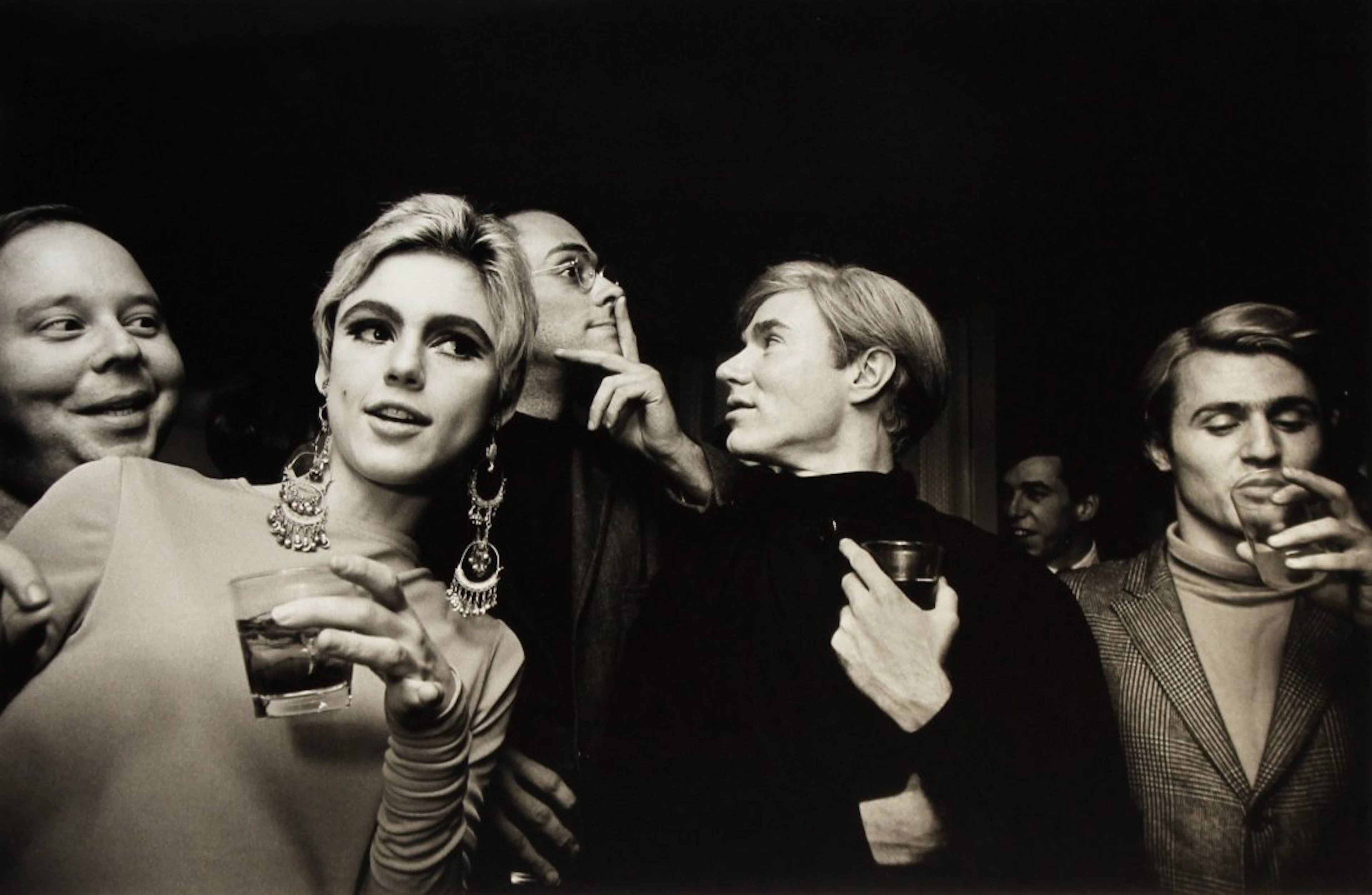 Steve Schapiro Andy Warhol, Edie Sedgwick, and