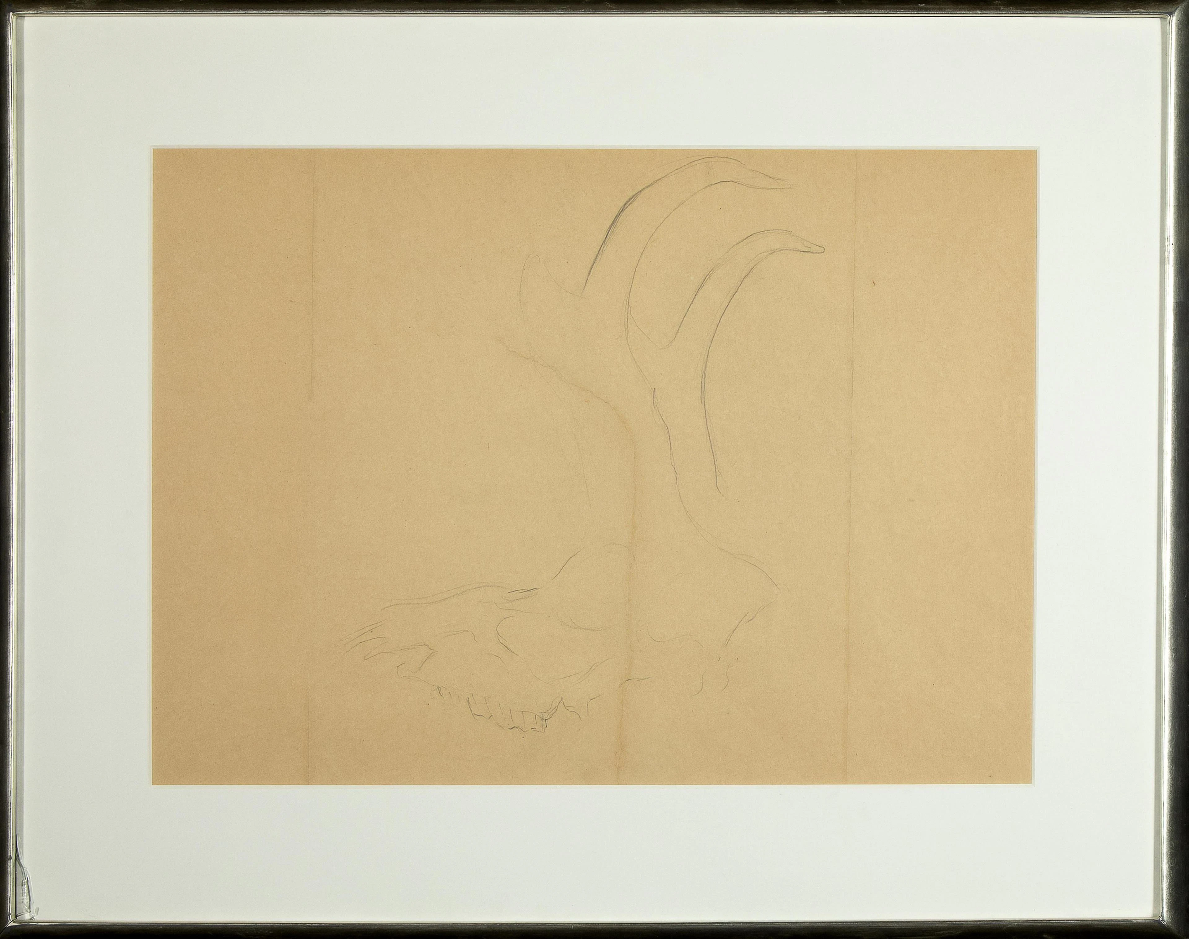 Georgia O'Keeffe, Untitled (Antelope Horns), ca. 1952
