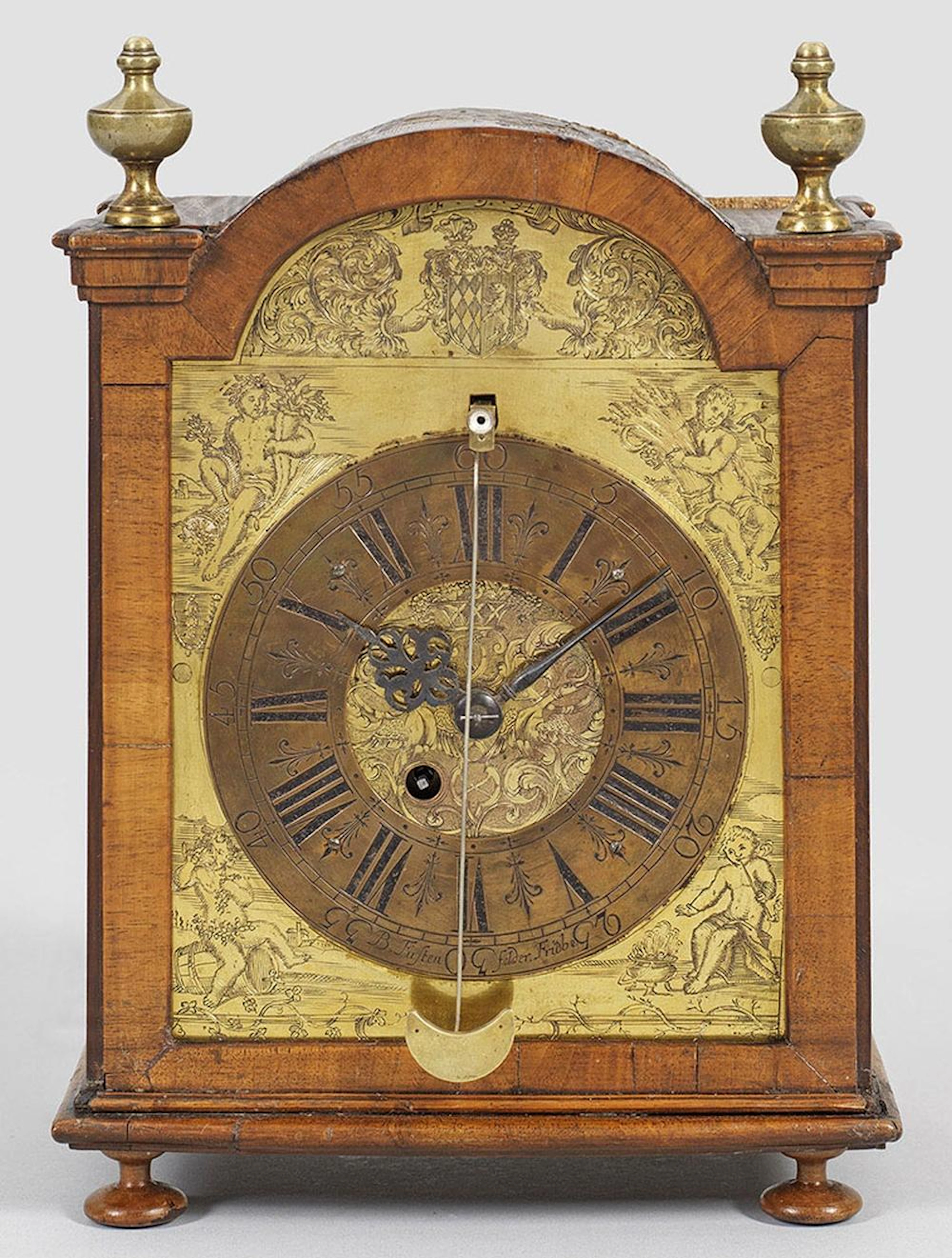 Friedberger Barock-Uhr von Benedikt Fürstenfelder