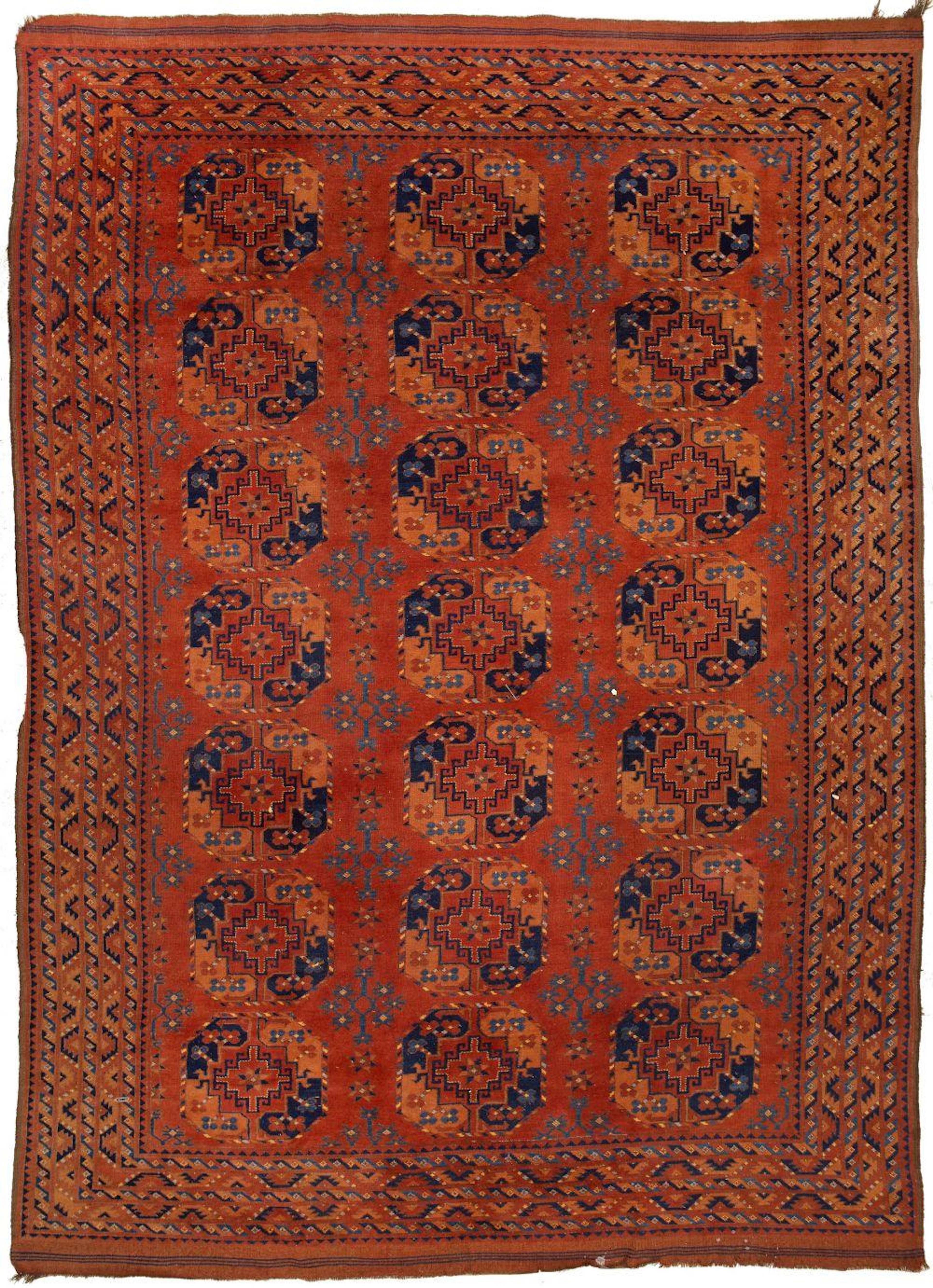 Großer Afghan Yomud-Teppich