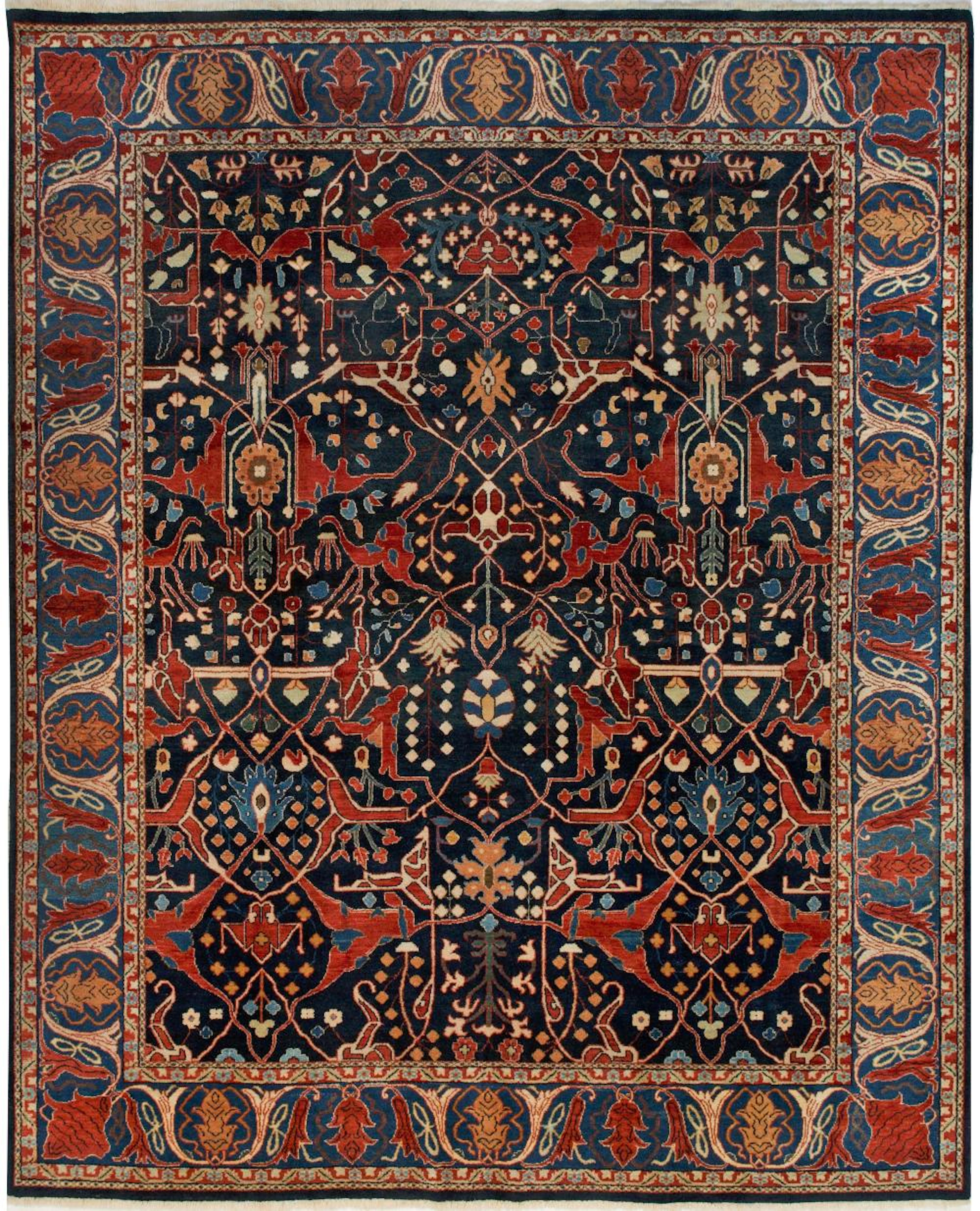 Großer Teppich mit Bidjar Gerus-Muster