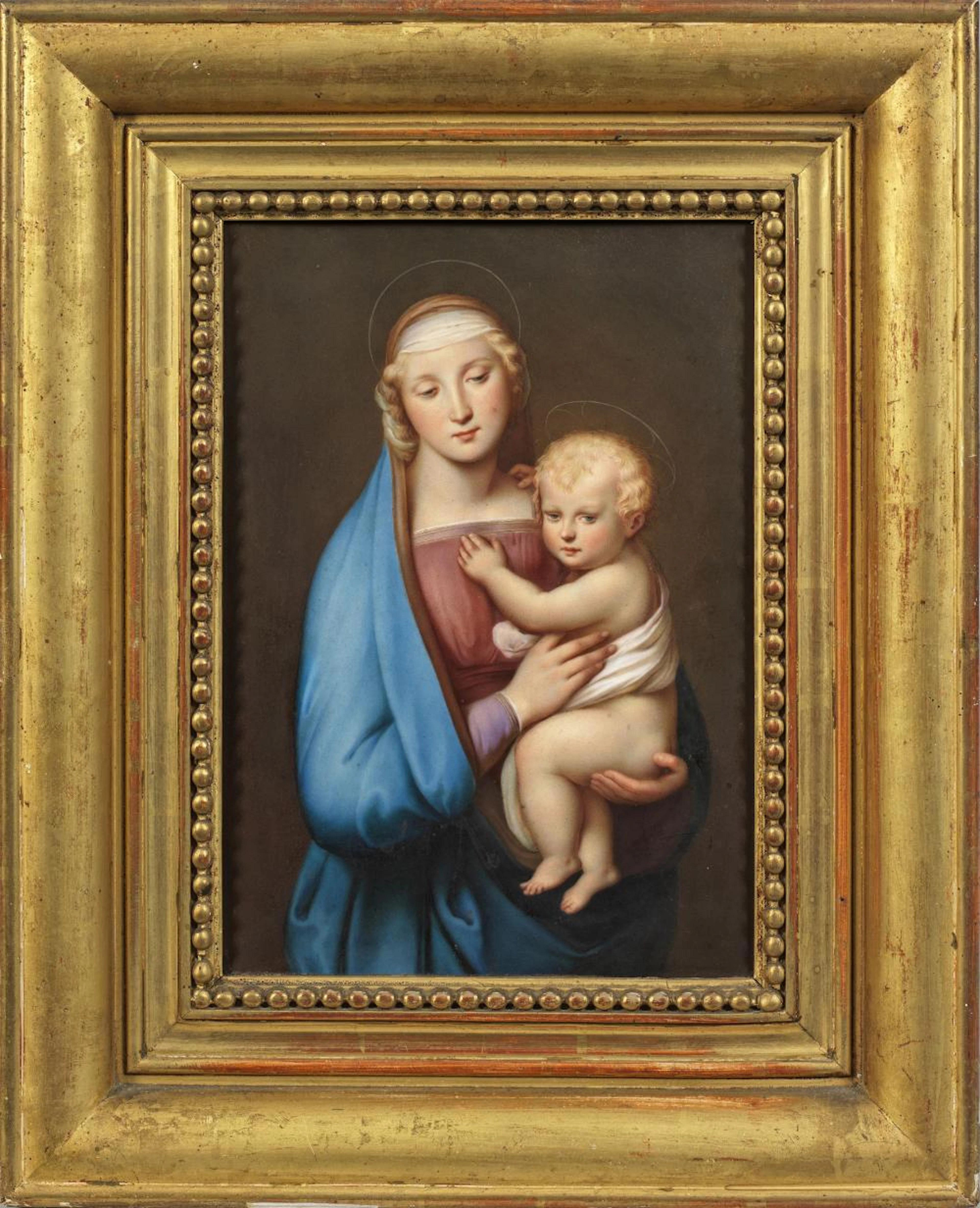 Porzellangemälde "Madonna del Granduca"