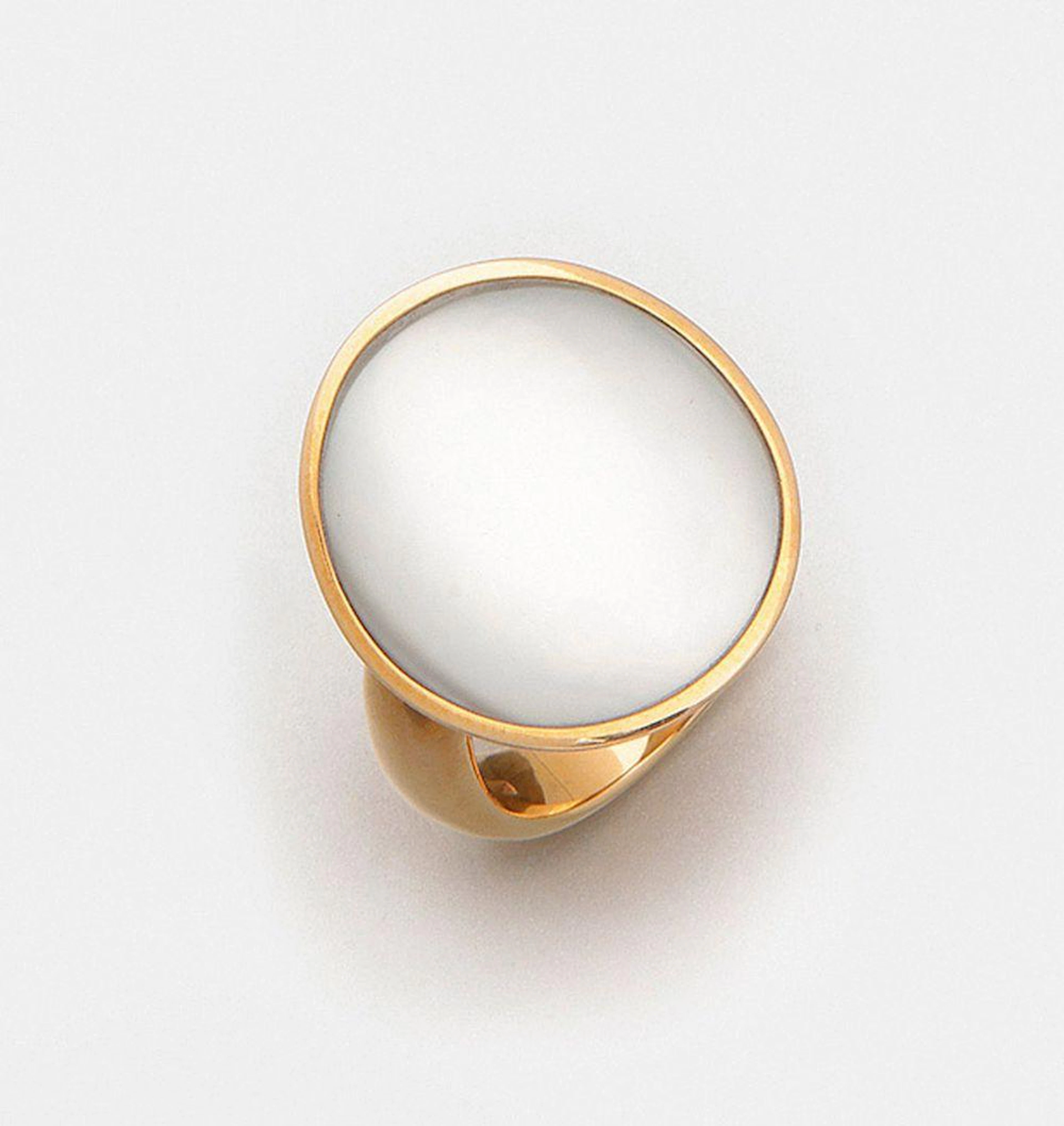 Bergkristall-Ring von Vhernier-"Giotto Piccolo", Piemont
