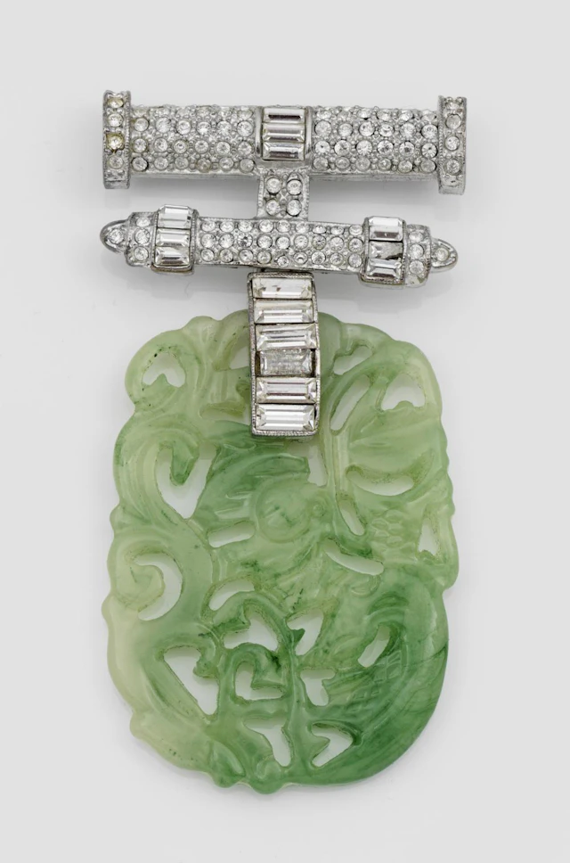 Glamouröse Brosche von Kenneth Jay Lane