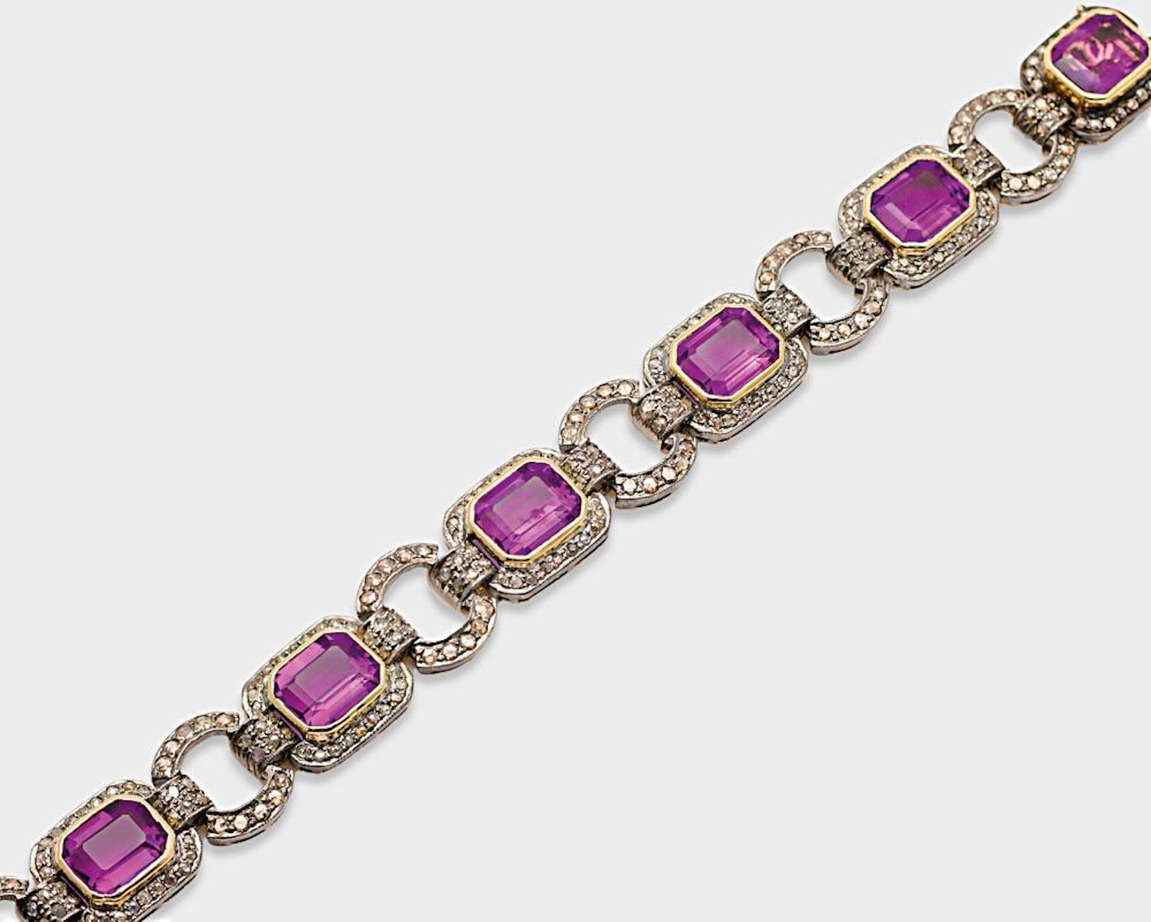 Belle Epoque Amethyst-Armband