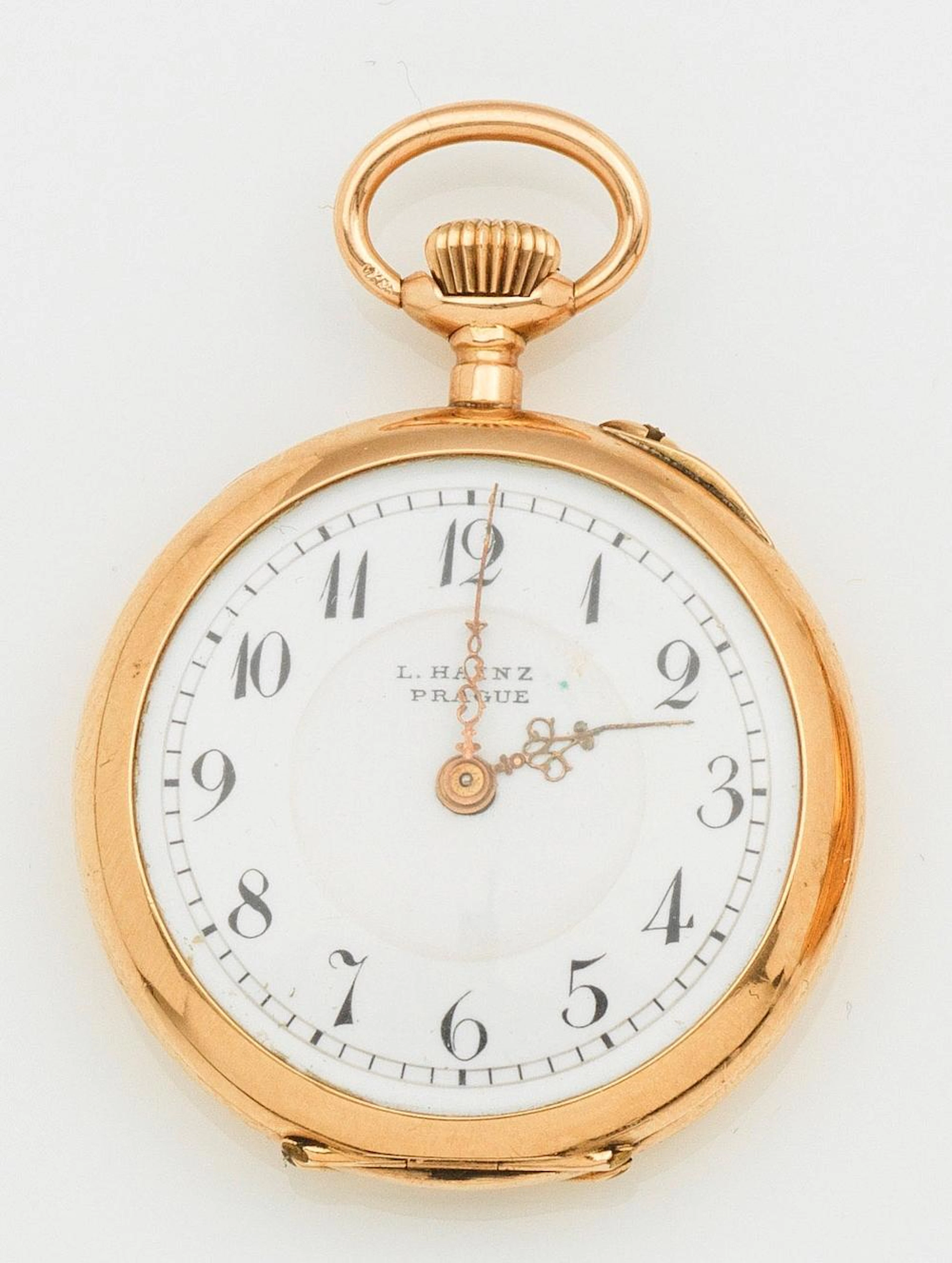 Taschenuhr von Ludvig Hainz, Prag