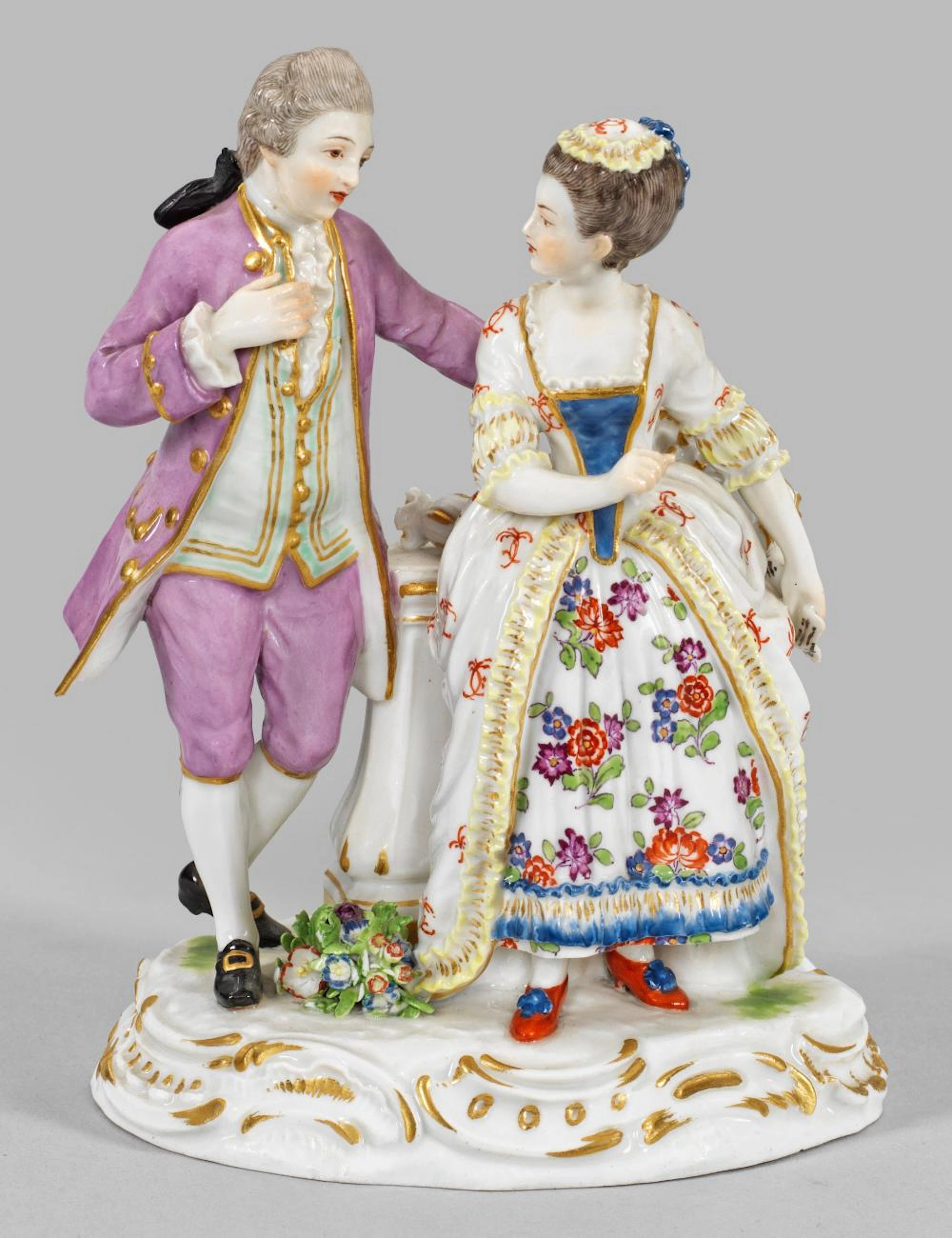 Figurengruppe "Streitendes Paar"