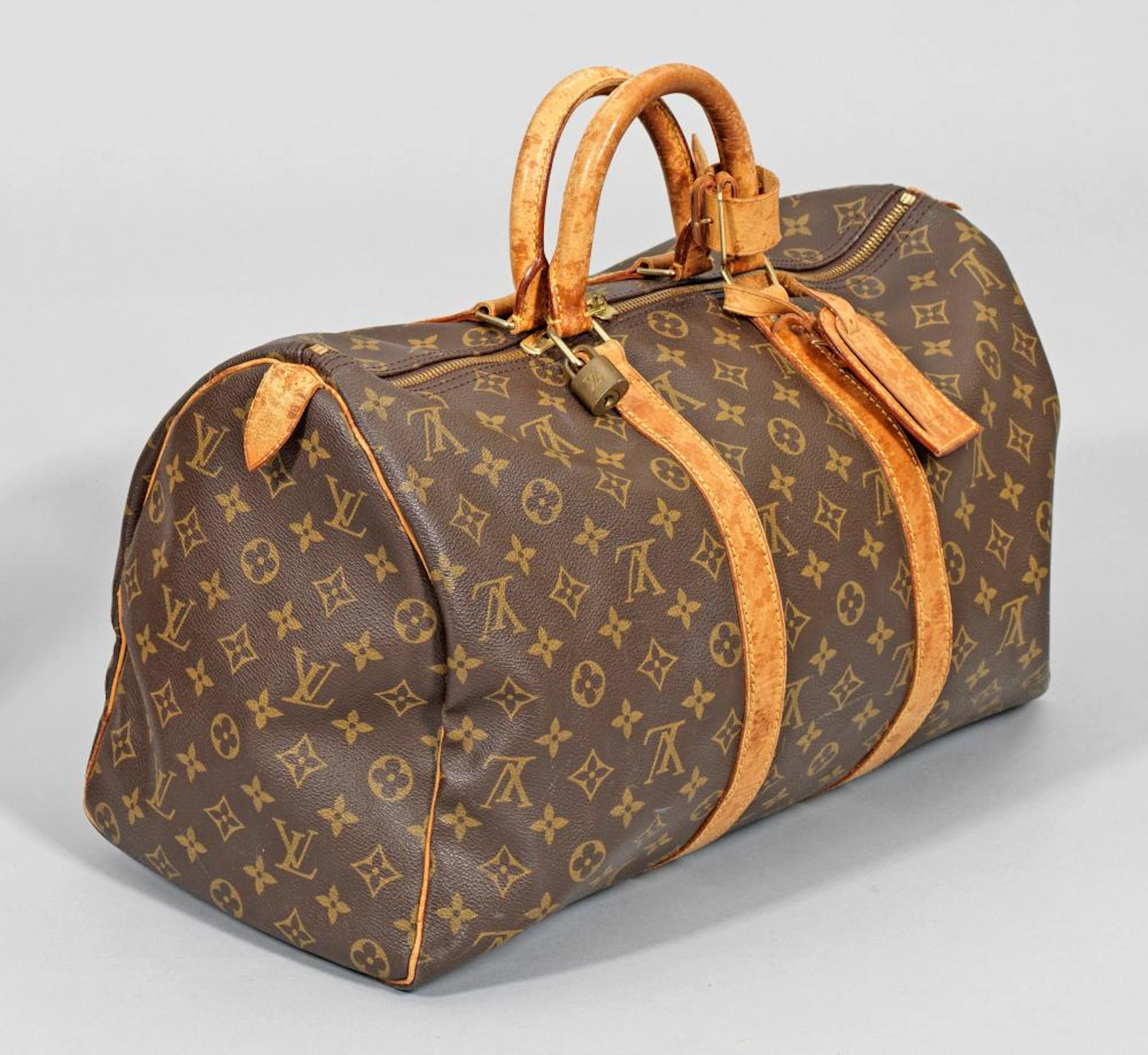 Vintage-Reisetasche "Keepall" von LOUIS VUITTO