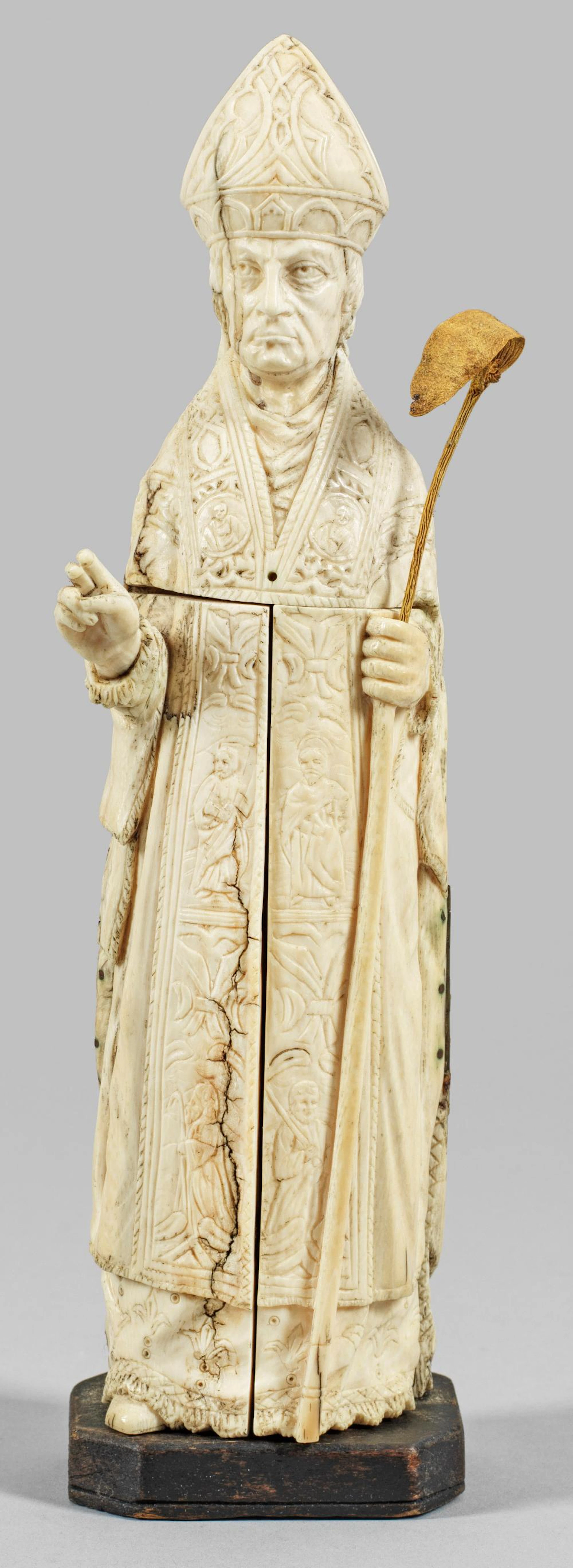 Französischer Elfenbein-Bildschnitzer