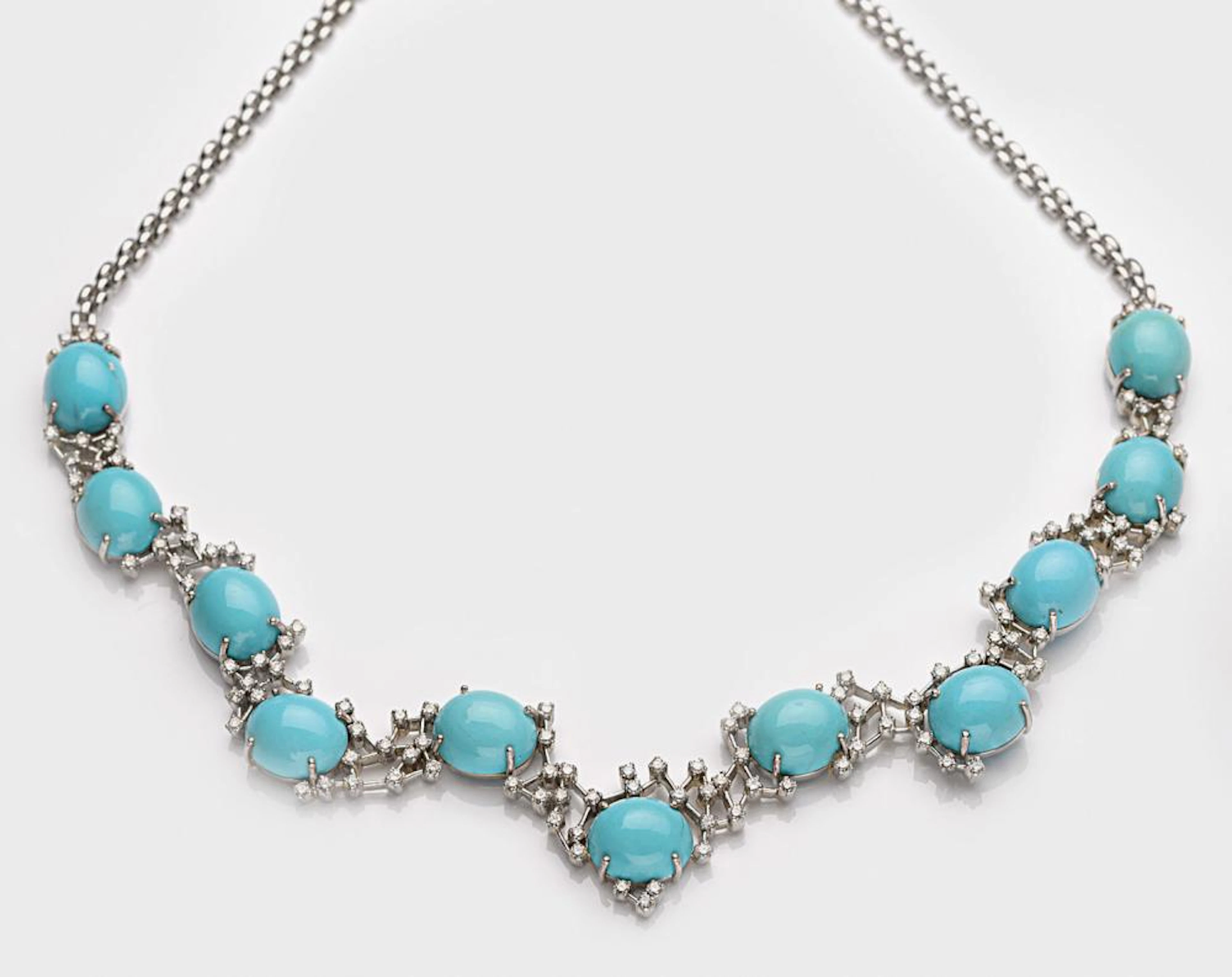 Persisches Türkis-Brillant-Collier