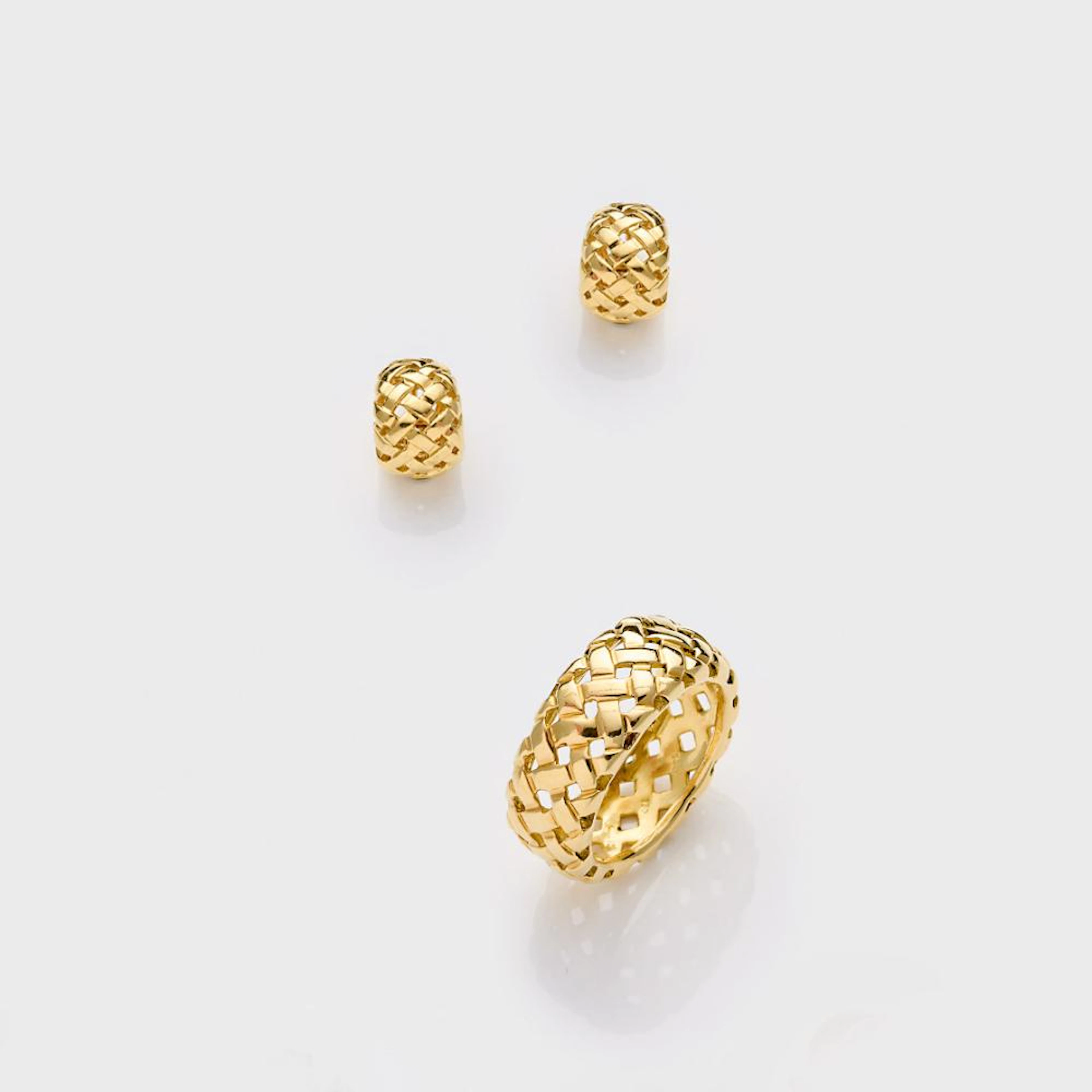 Parure von Tiffany & Co.-"Vannerie", 1997