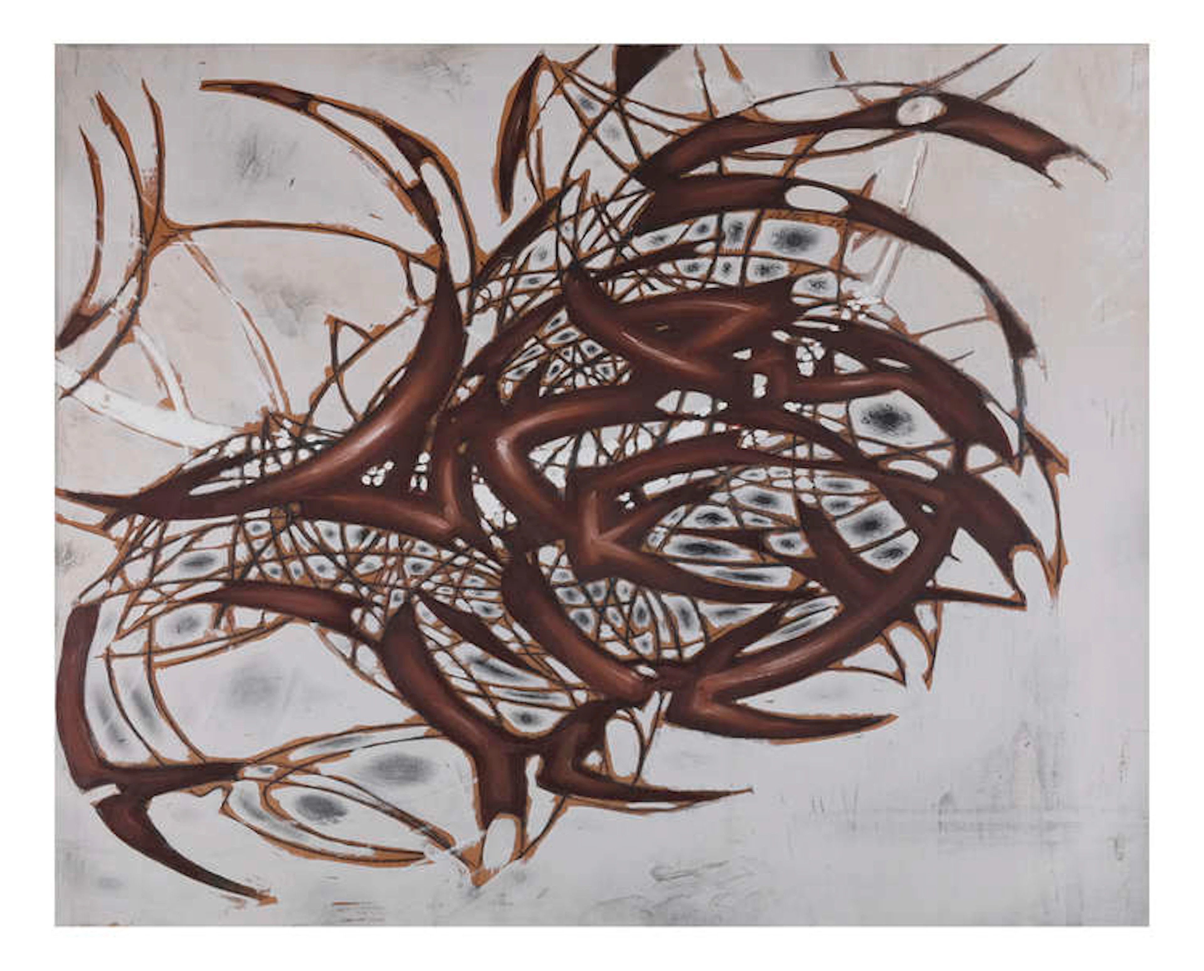 Alton Tobey, Abstract on Board