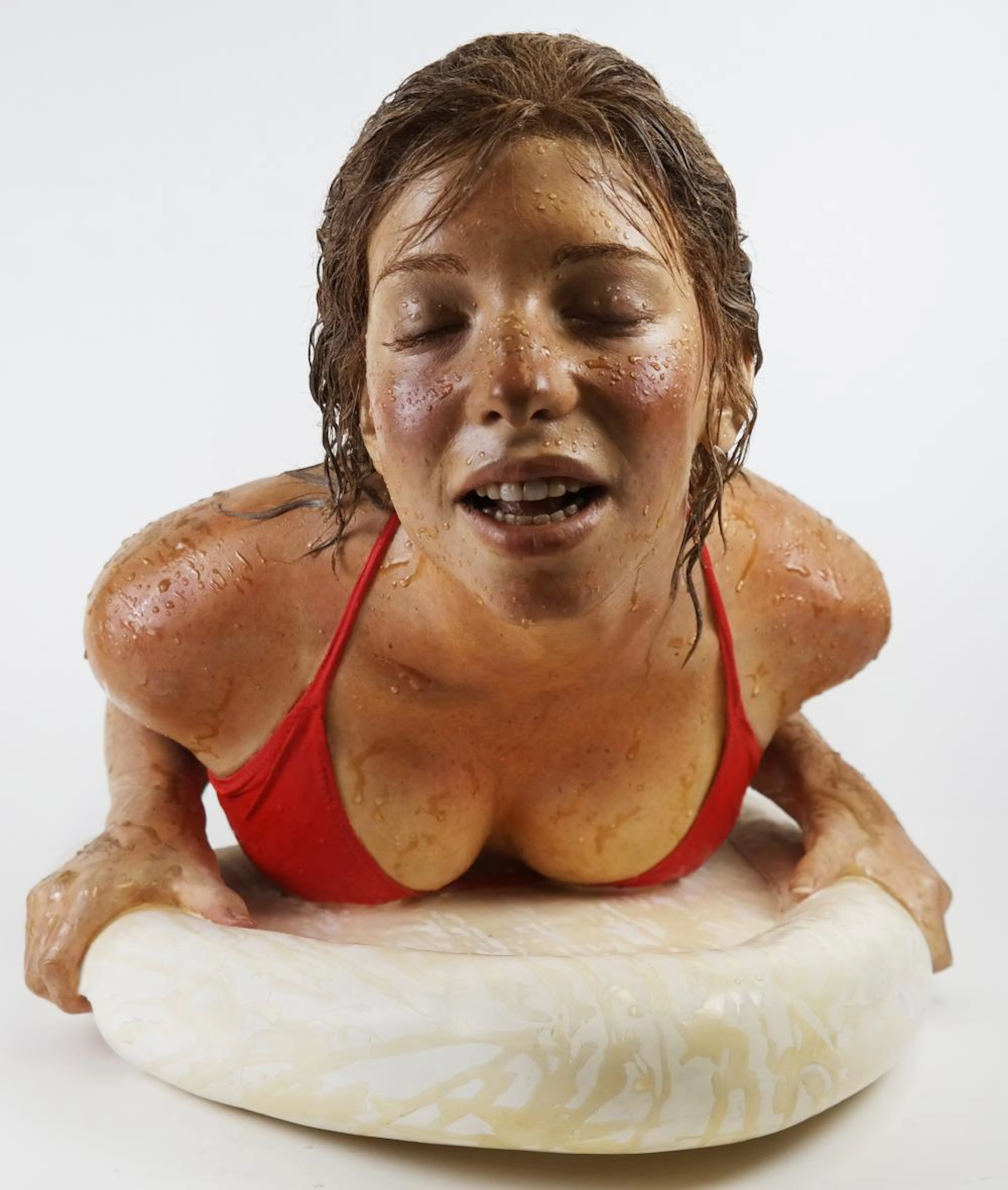 Carole Jeane FEUERMAN: "Surfer" - Sculpture, 1984